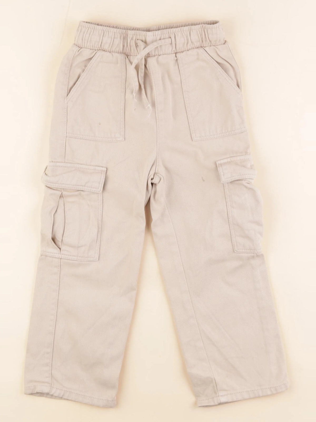Vertbaudet - pantalon beige - 5 ans