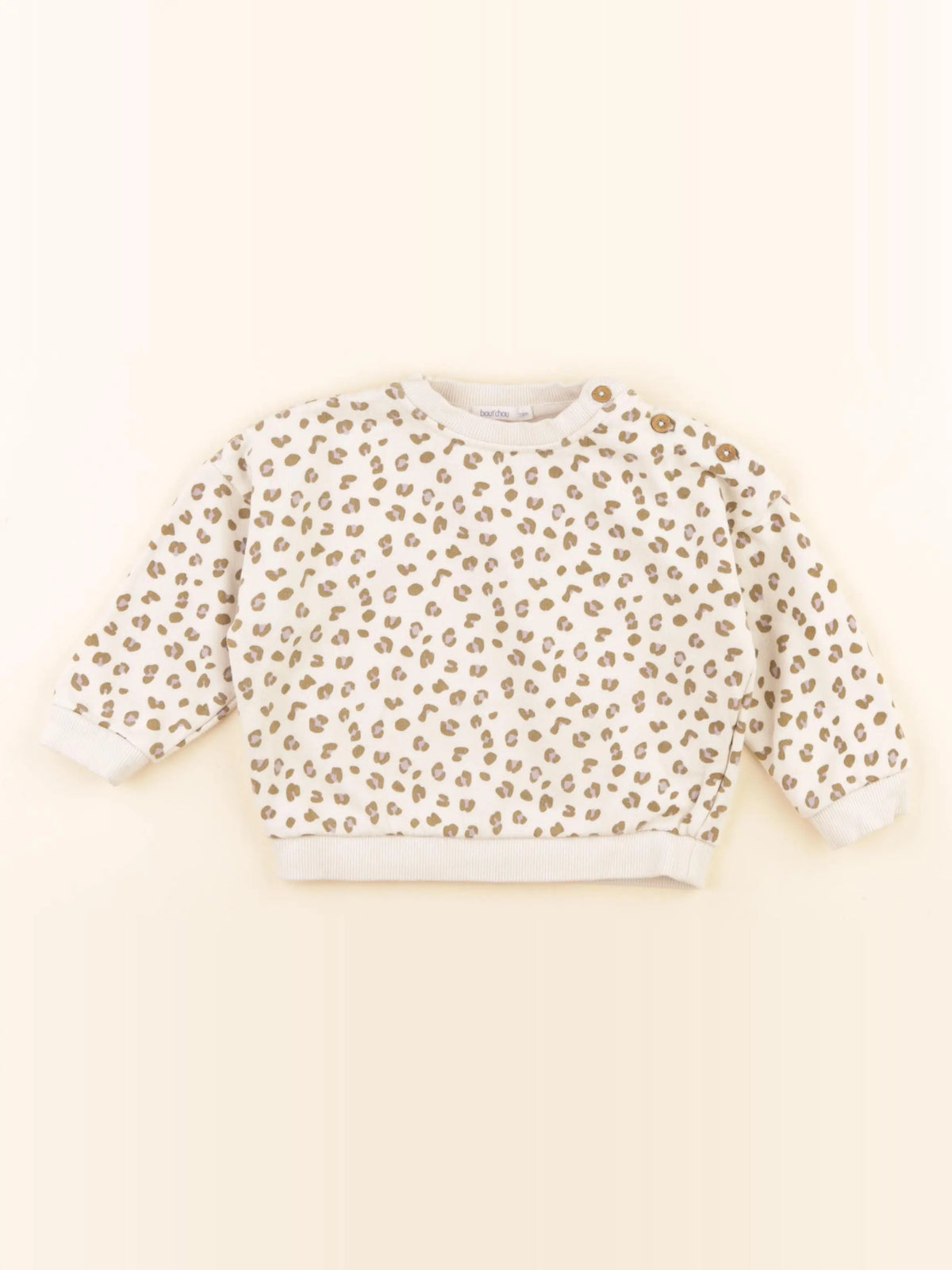 Boutchou - sweat beige - 24 mois