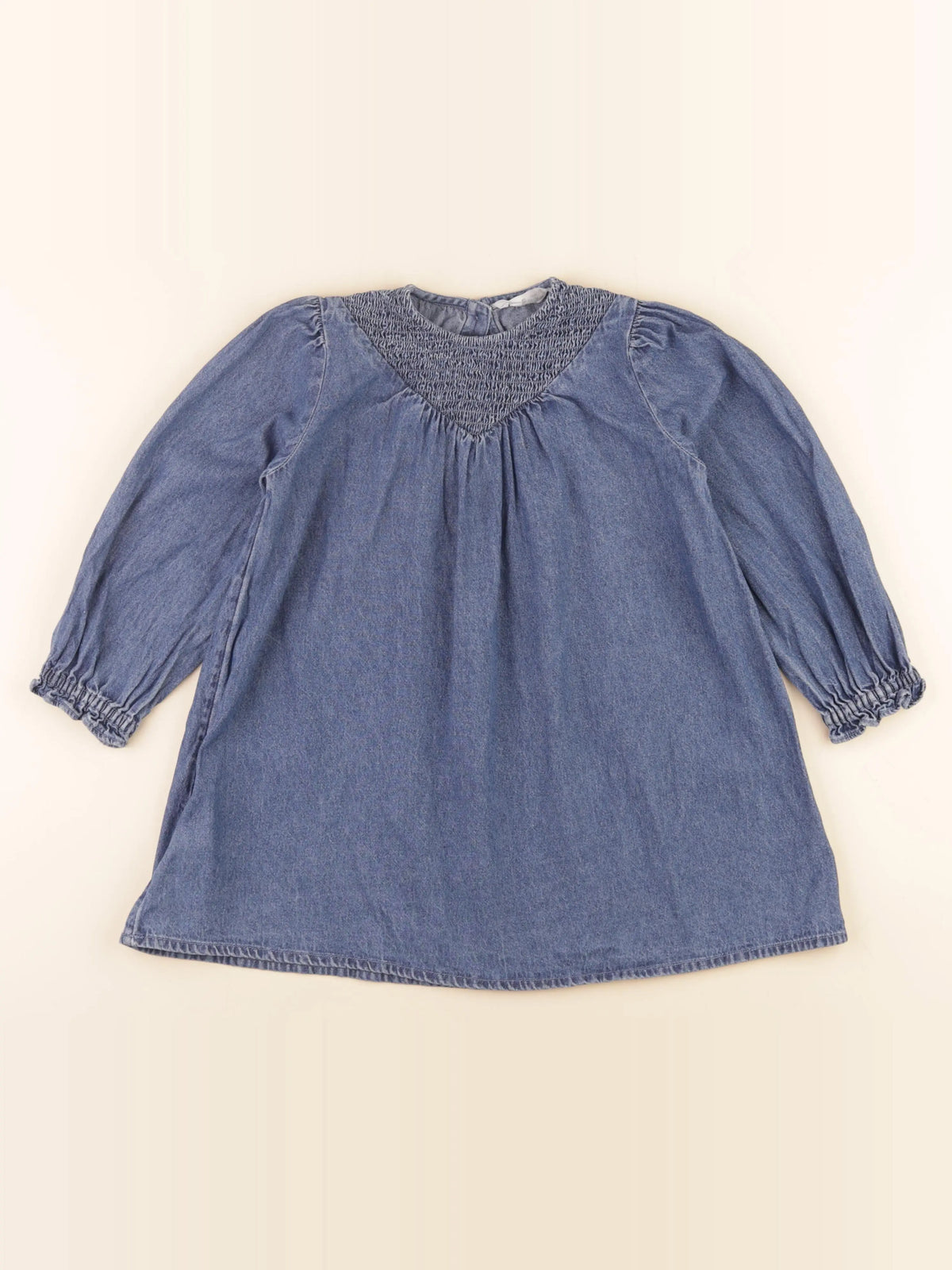 Mango - robe bleu - 5/6 ans