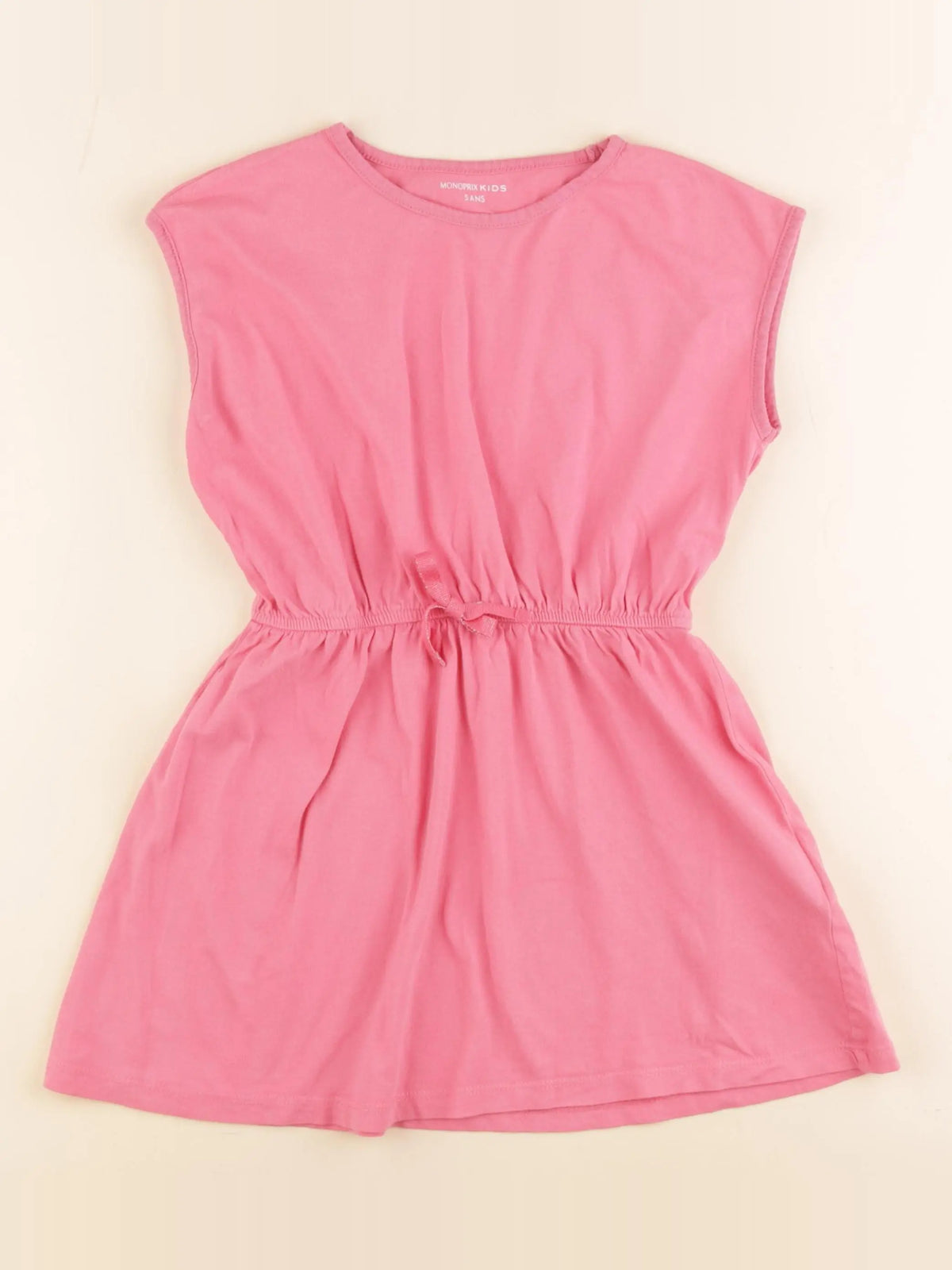 Monoprix - robe rose - 5 ans