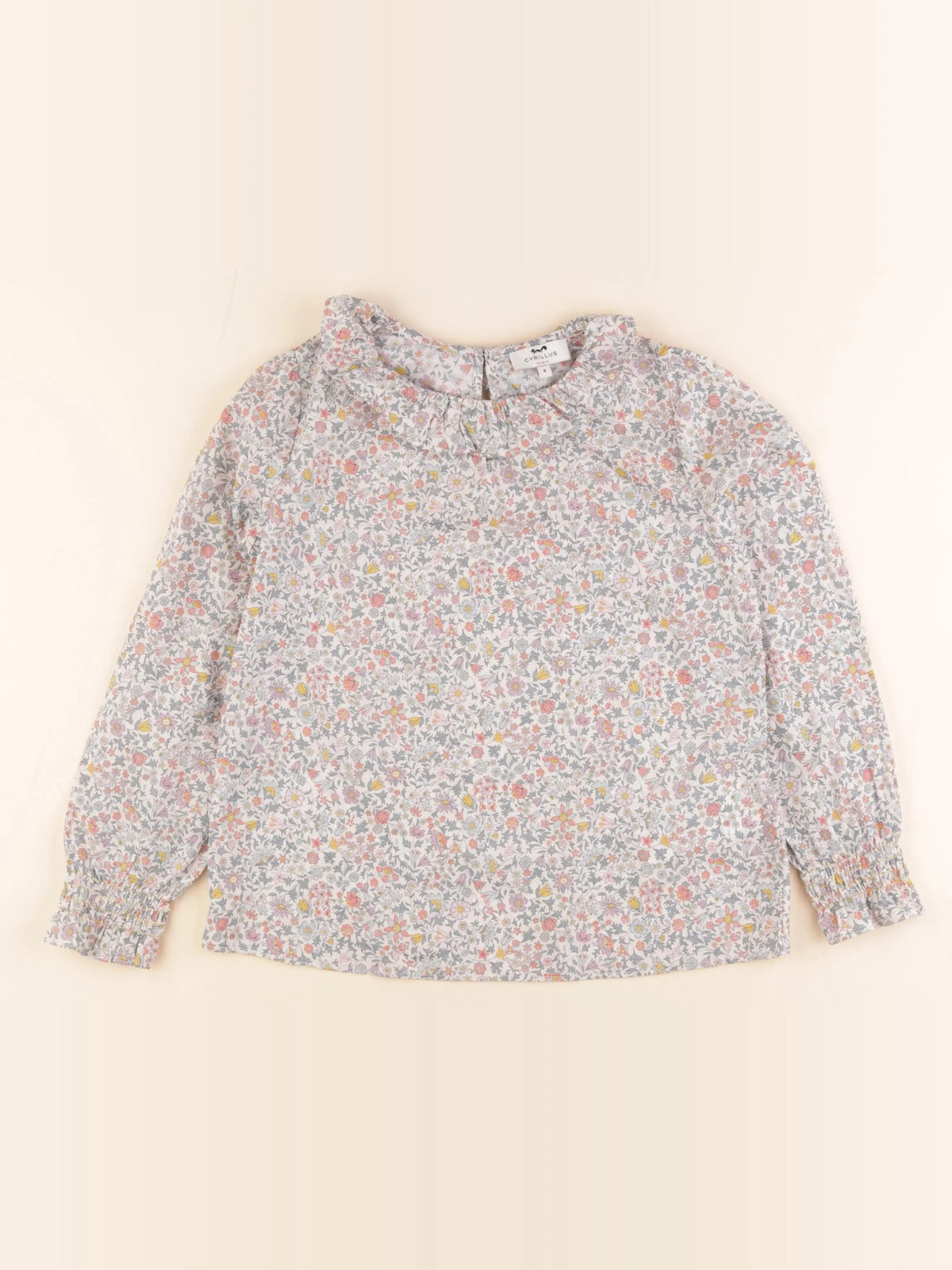 Cyrillus - blouse multicolore - 8 ans
