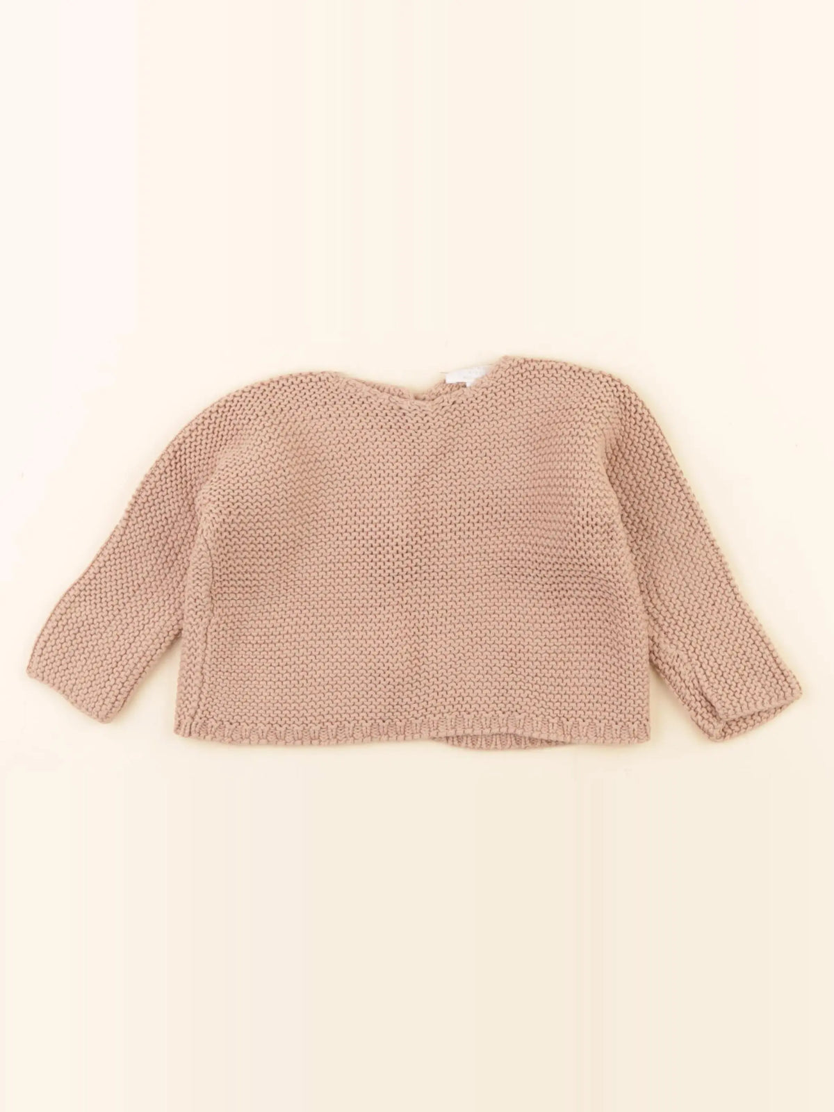 Zara - pull beige - 3/6 mois