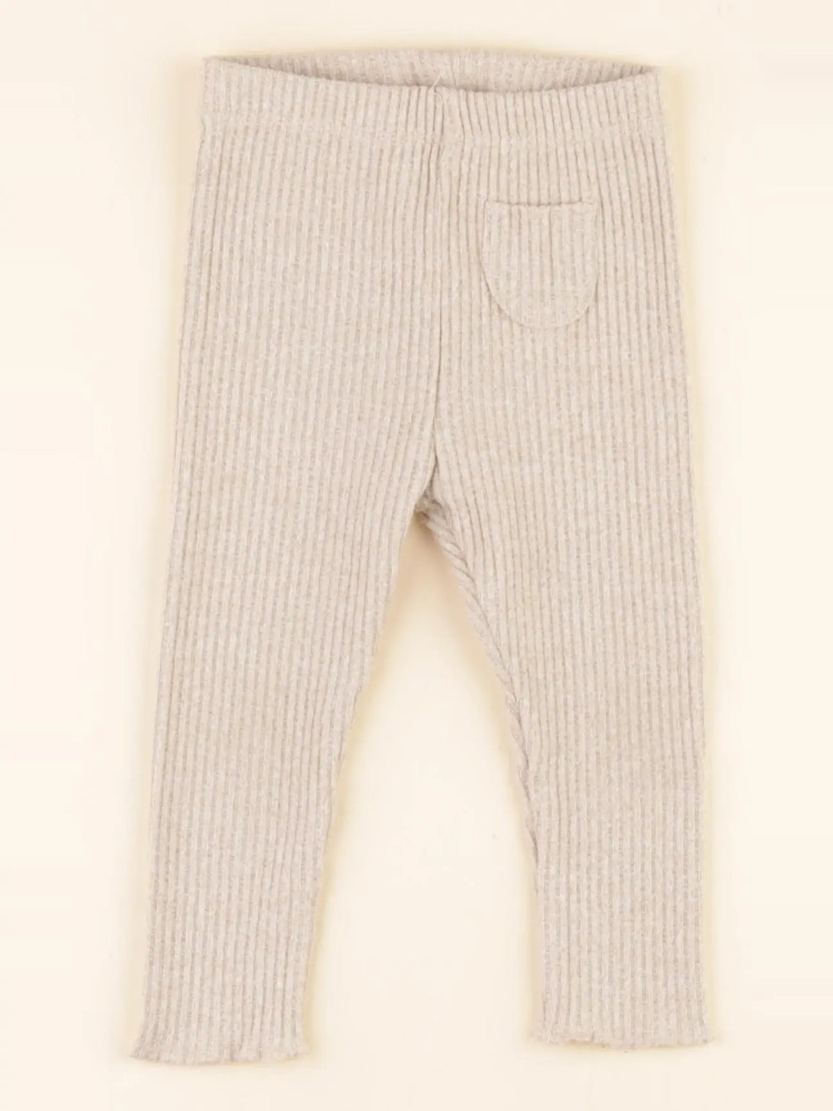 Zara - legging beige - 9/12 mois