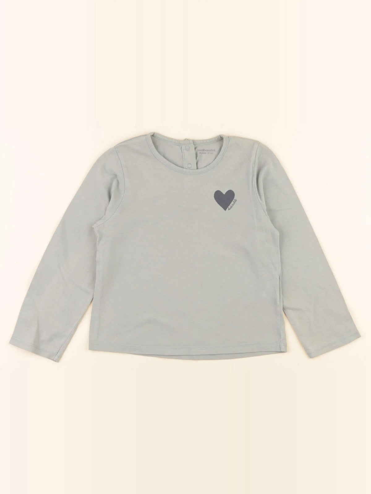 Vertbaudet - tee-shirt vert - 36 mois
