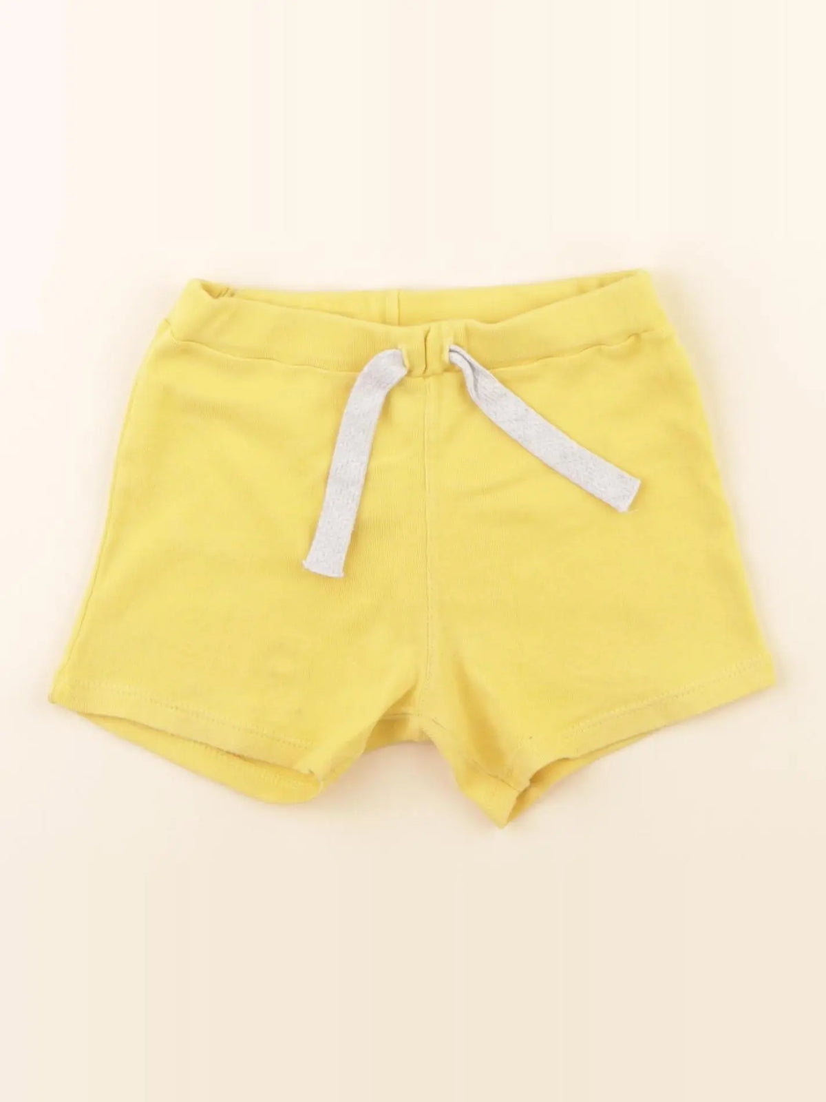 Petit Bateau - short jaune - 18 mois