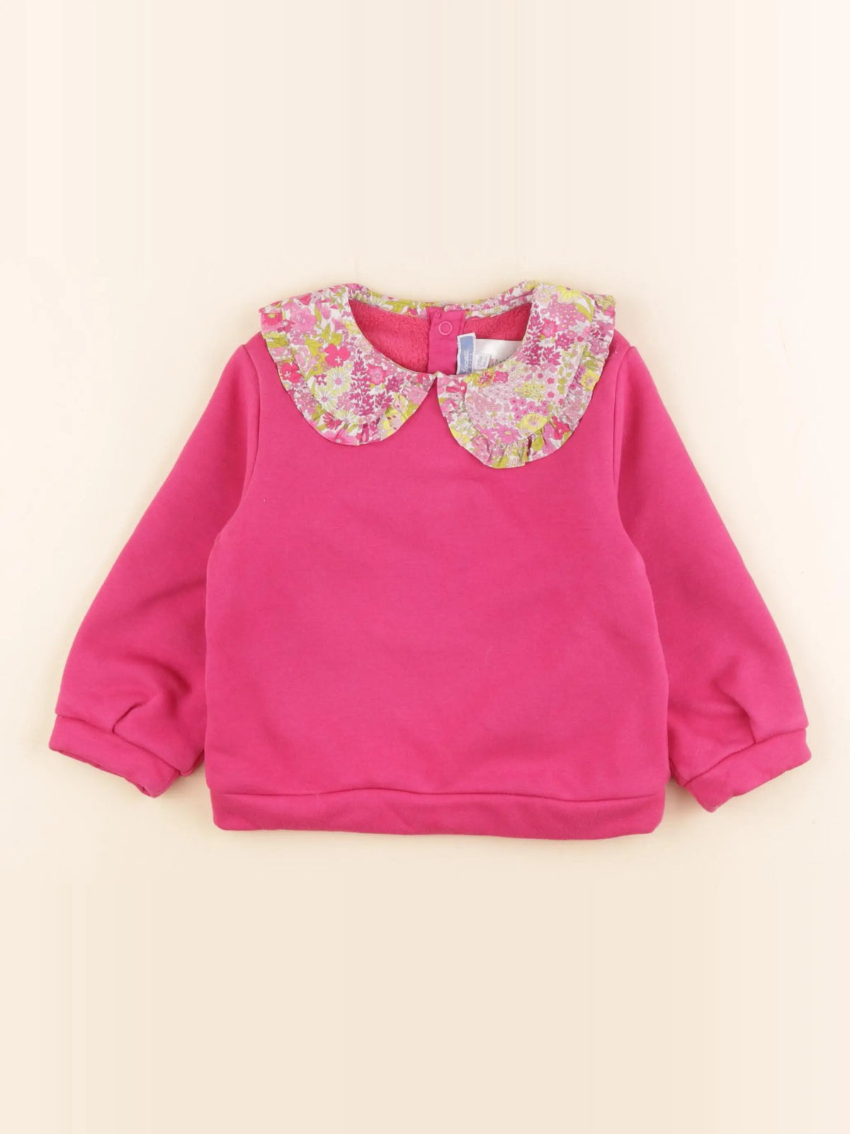 Jacadi - sweat rose - 24 mois