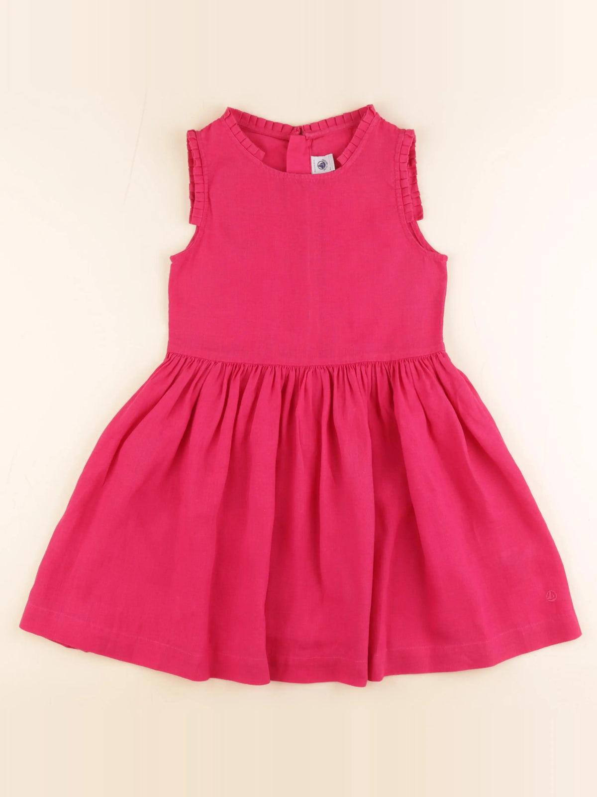 Petit Bateau - robe rose - 8 ans