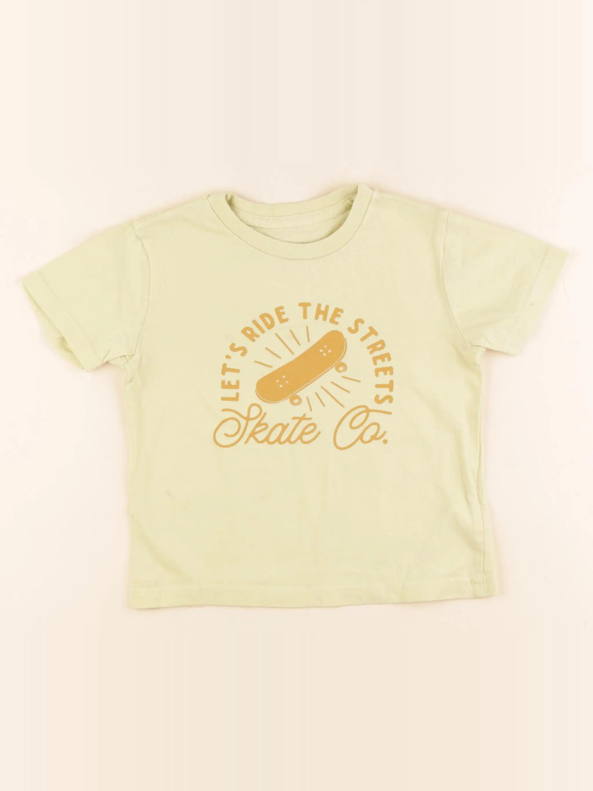 Cyrillus - tee-shirt jaune - 4 ans