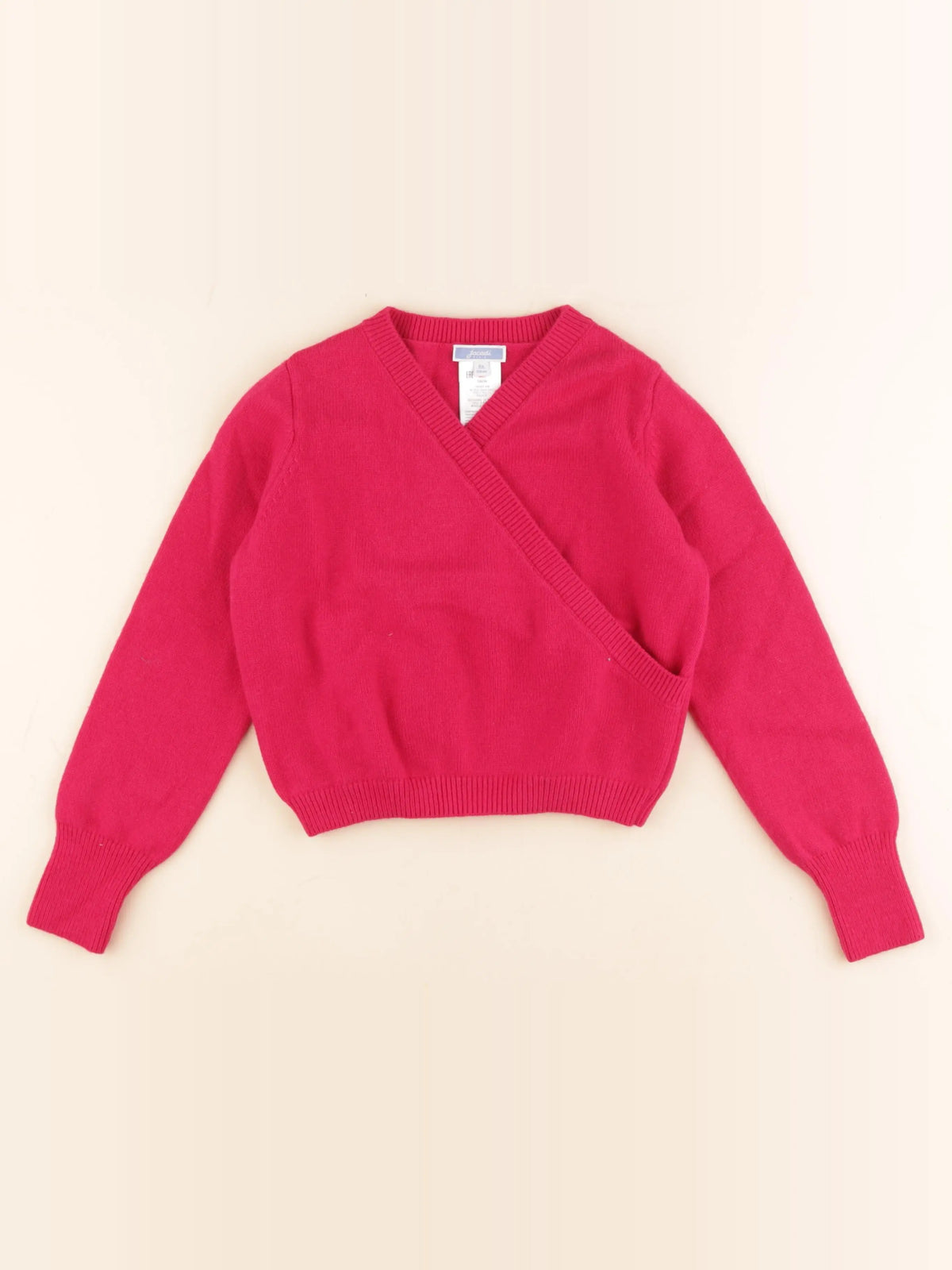 Jacadi - gilet rose - 8 ans