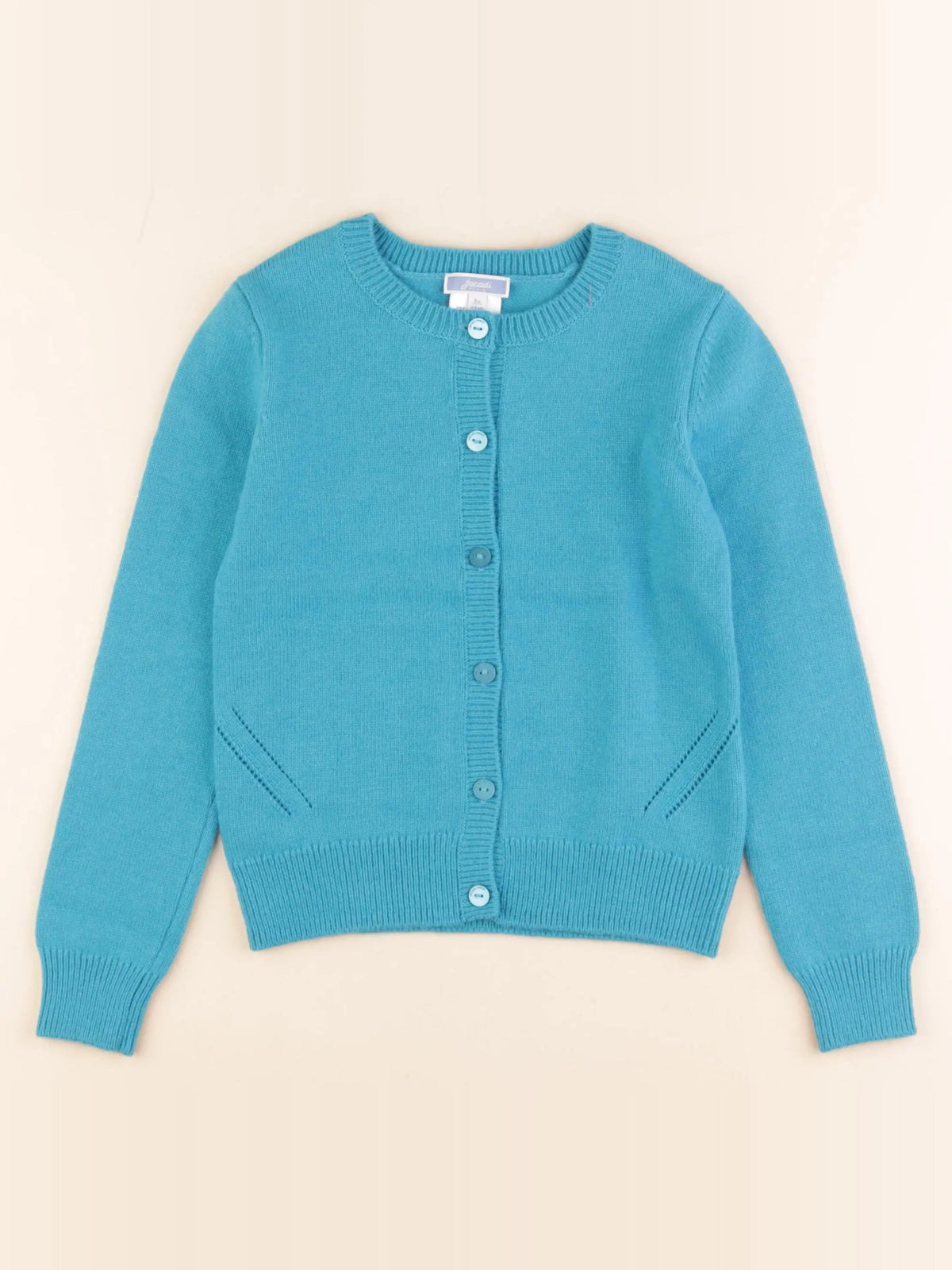 Jacadi - gilet bleu - 8 ans