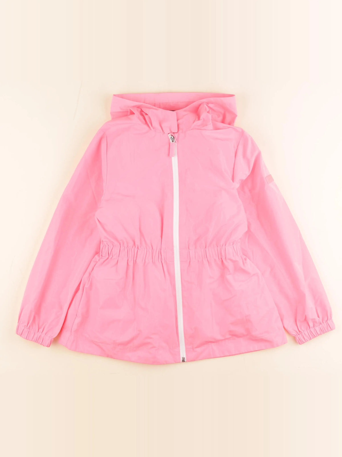 Jacadi - imperméable rose fluo - 8 ans
