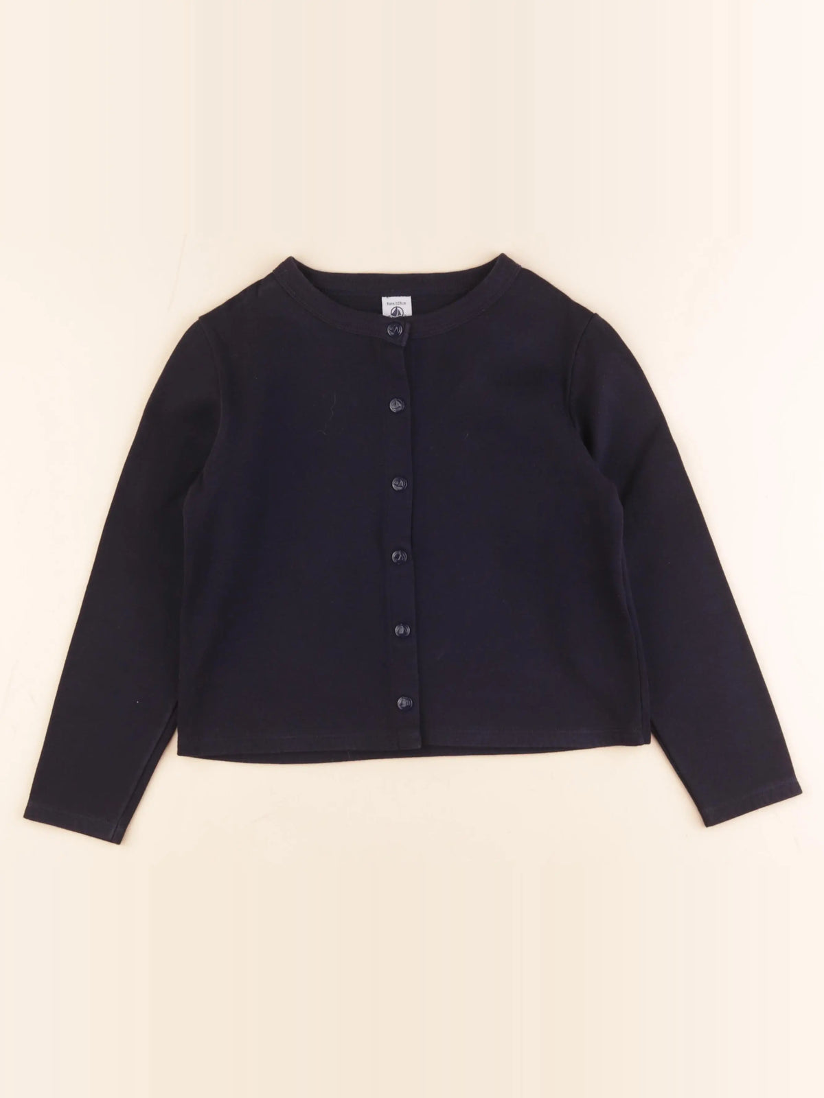 Petit Bateau - sweat bleu - 8 ans