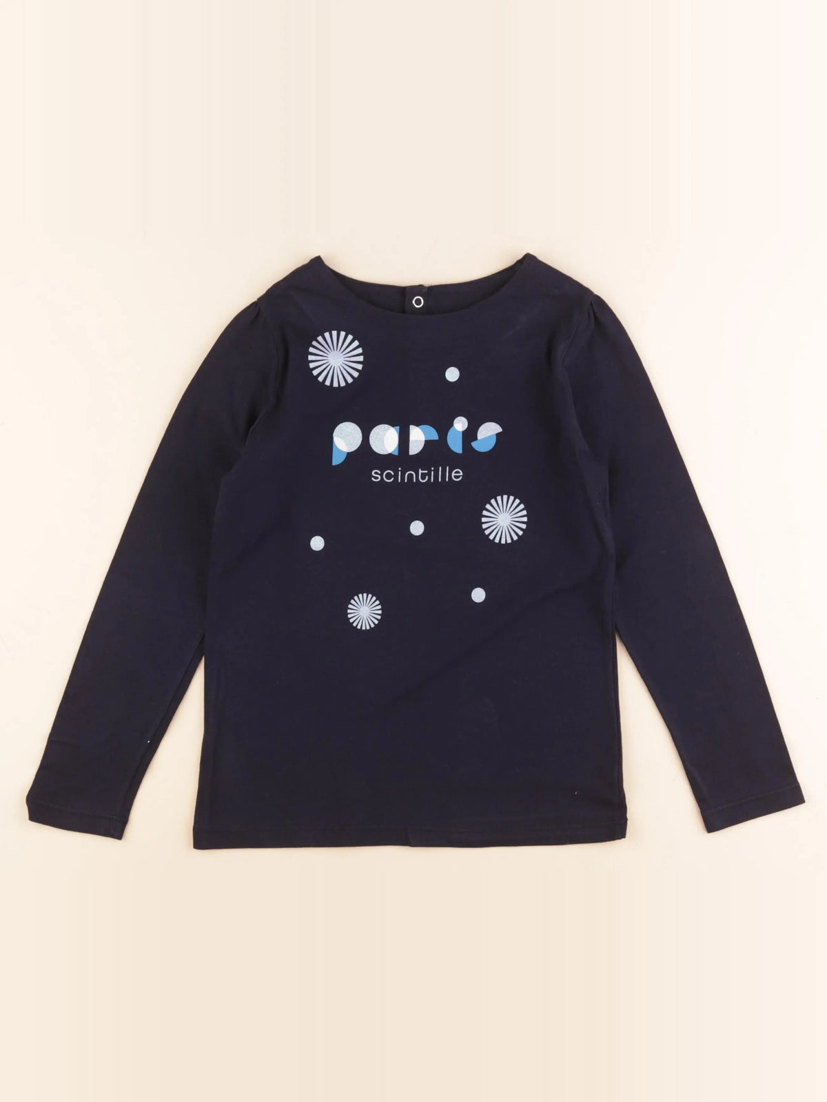 Jacadi - tee-shirt bleu - 8 ans