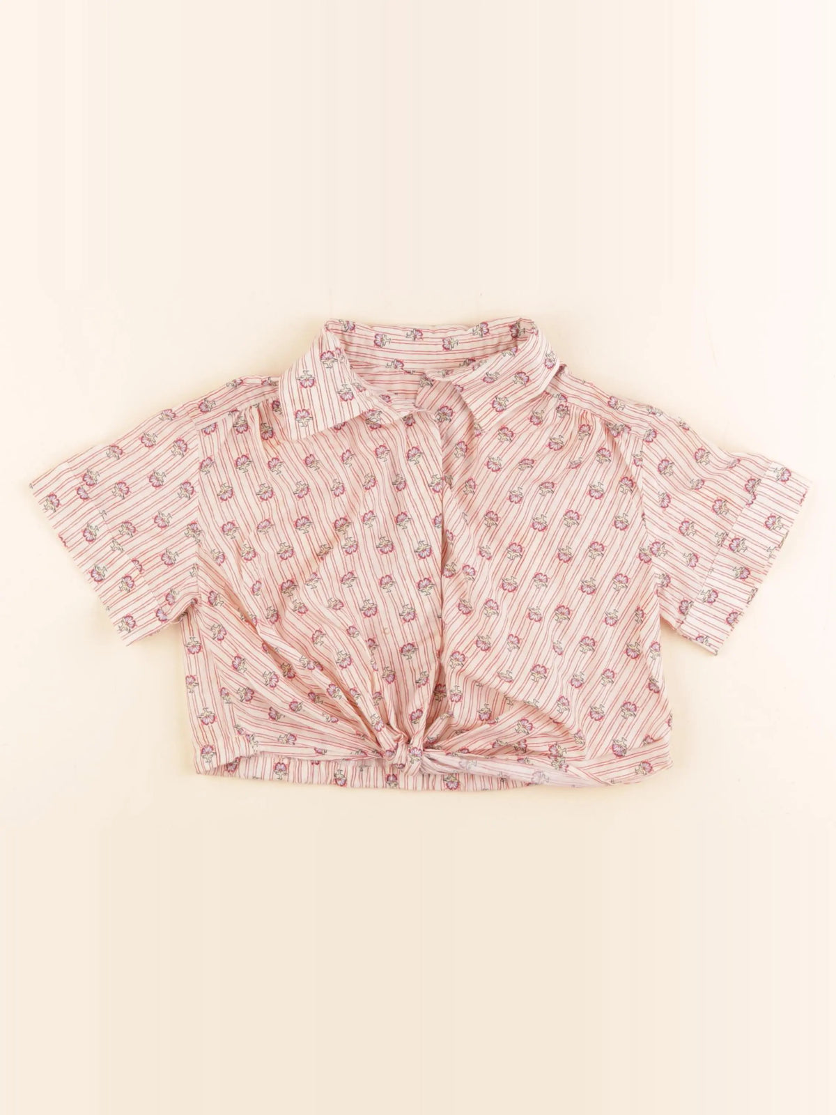 Zara - chemise rouge - 6/7 ans