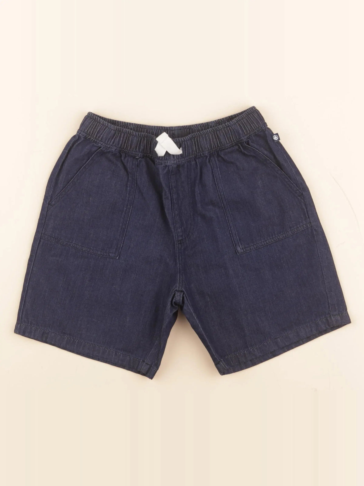 Petit Bateau - short bleu - 8 ans