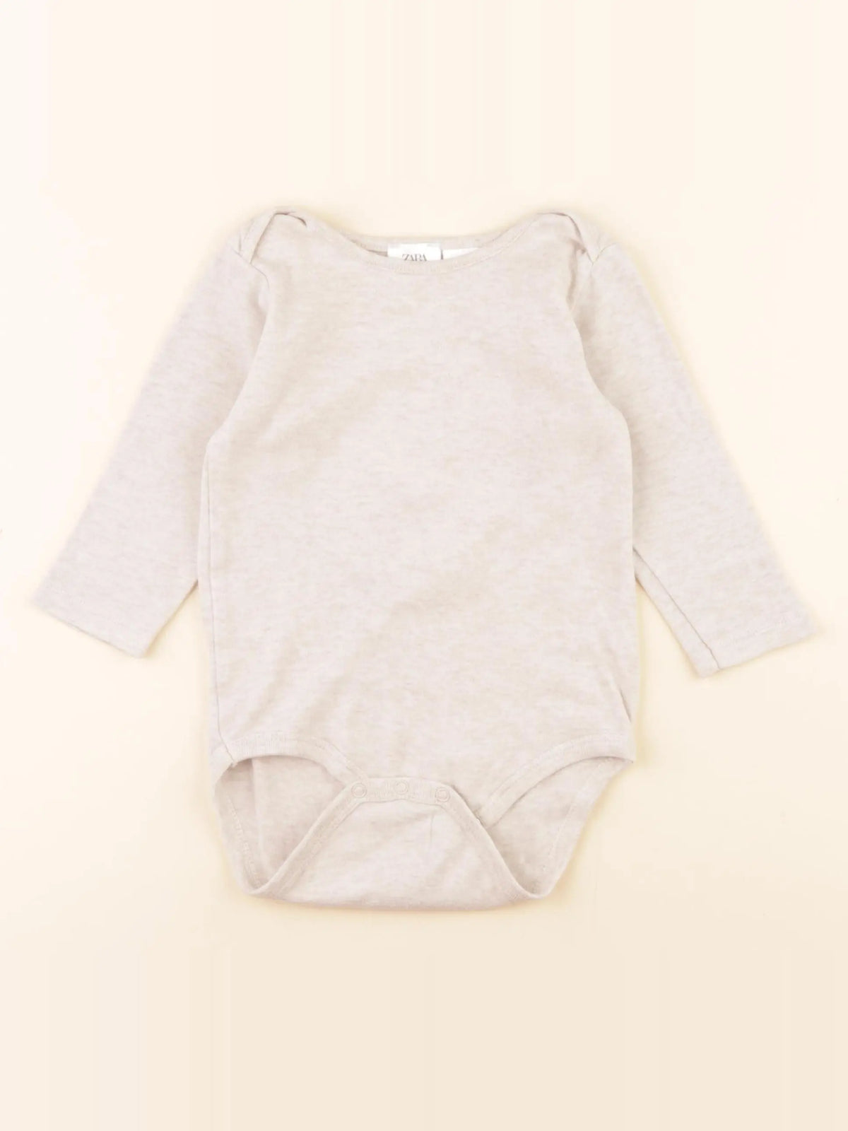 Zara - body beige - 12/18 mois