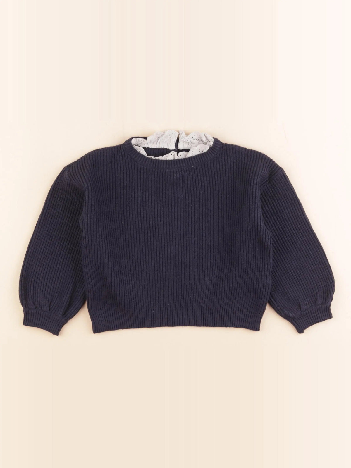 Vertbaudet - pull bleu - 24 mois