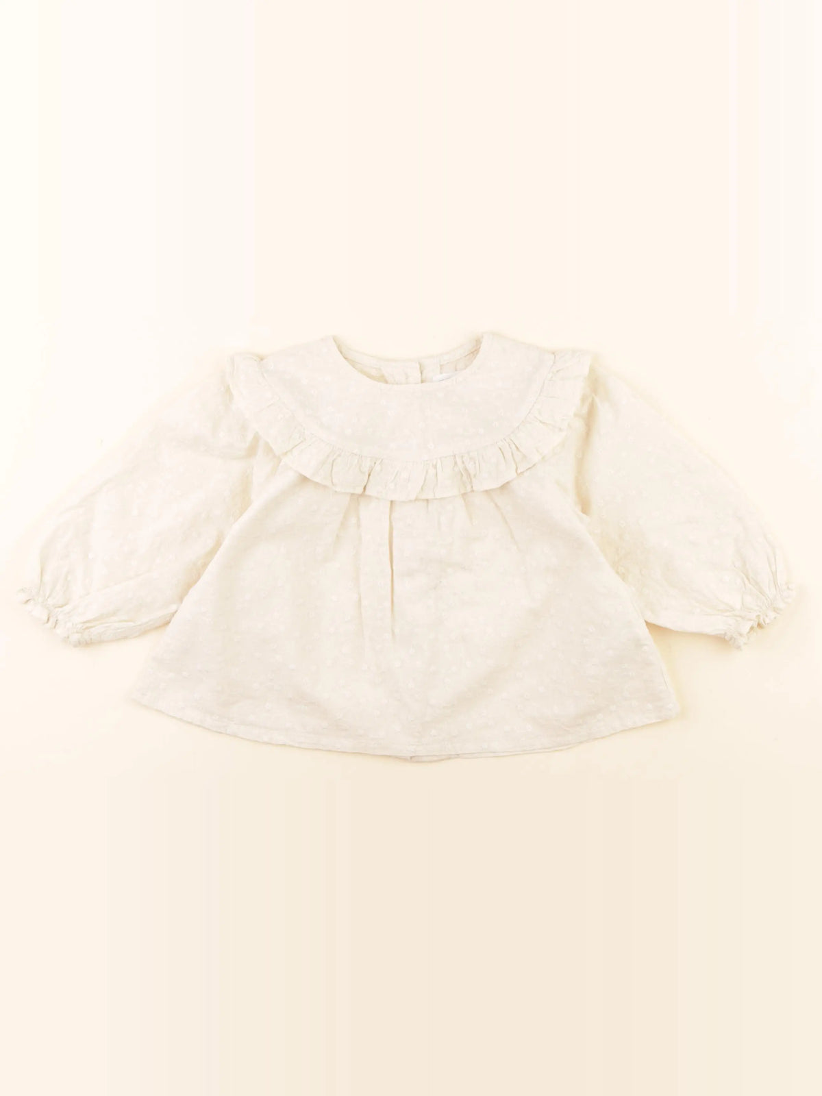 Vertbaudet - blouse beige - 18 mois