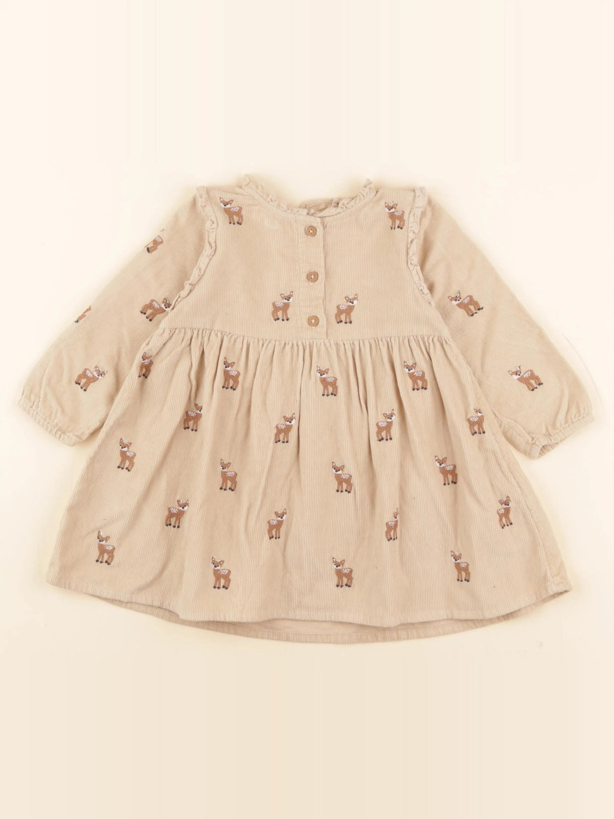 Boutchou - robe beige - 18 mois