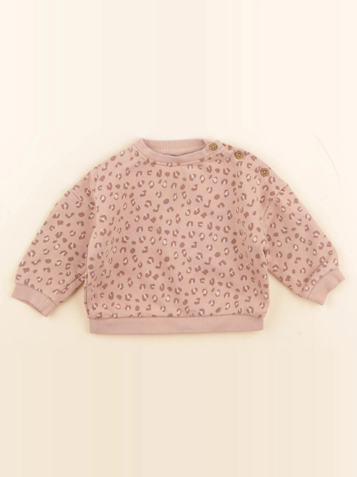 Boutchou - sweat rose - 18 mois