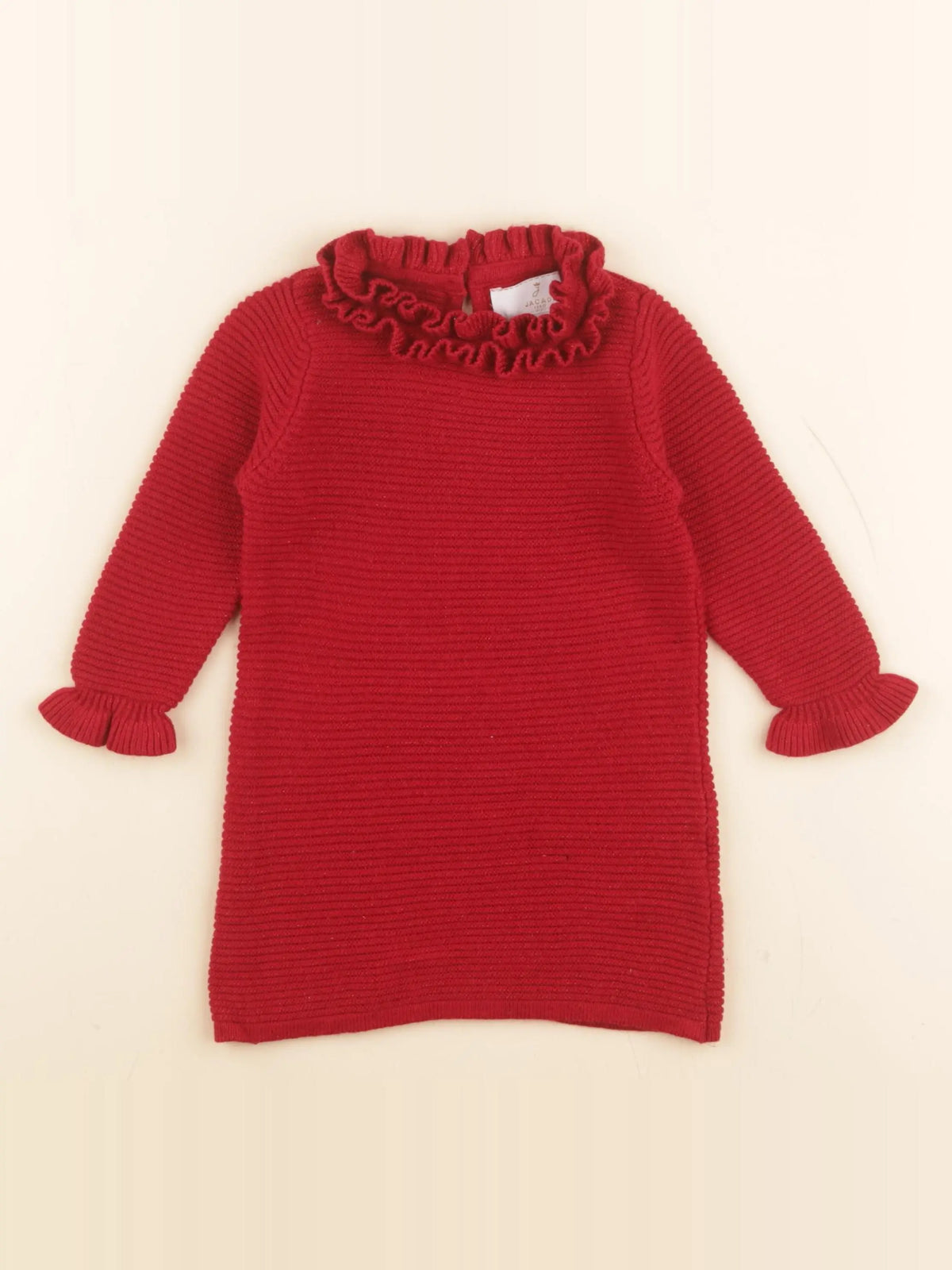 Jacadi - robe rouge - 18 mois