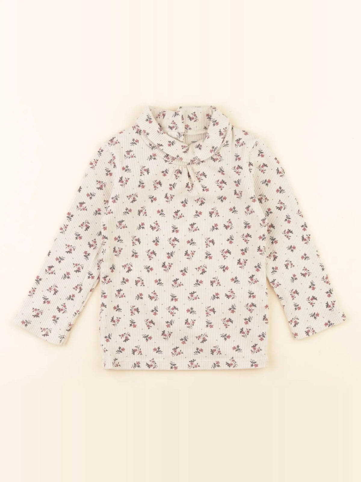 Vertbaudet - sous-pull beige - 18 mois