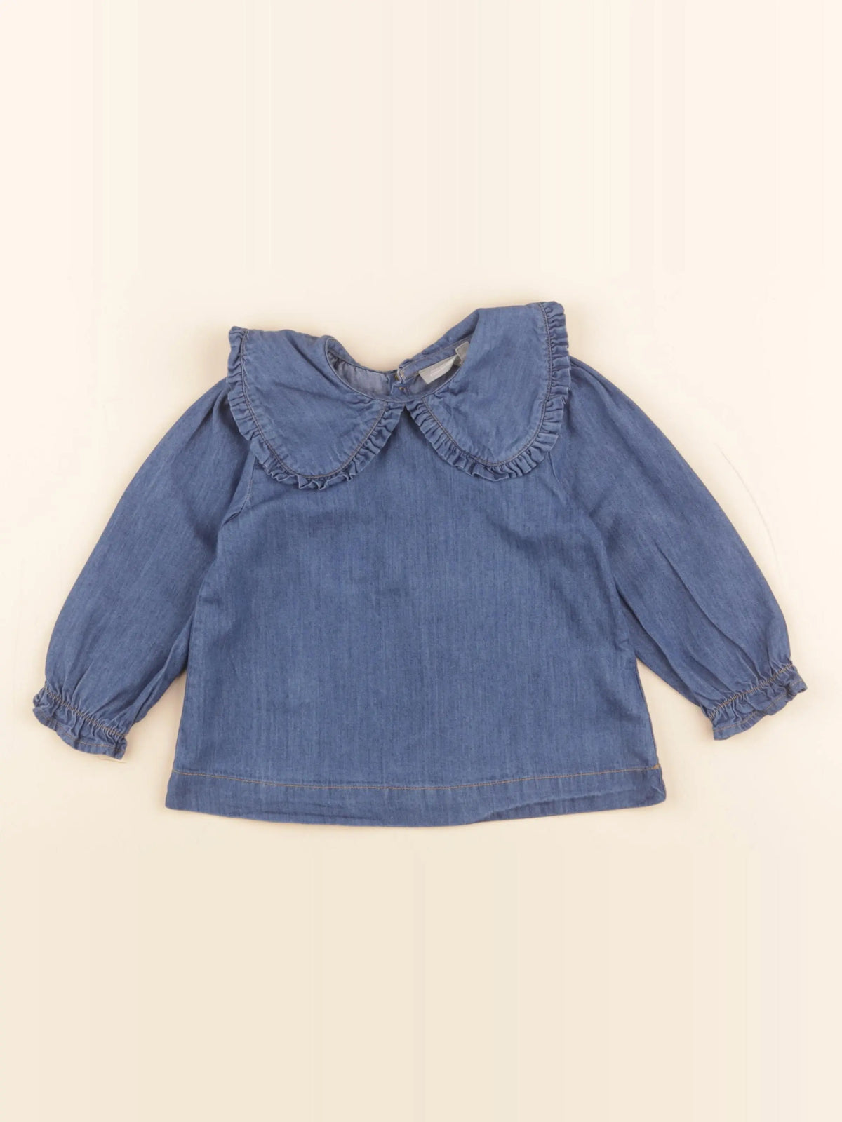Boutchou - blouse bleu - 18 mois