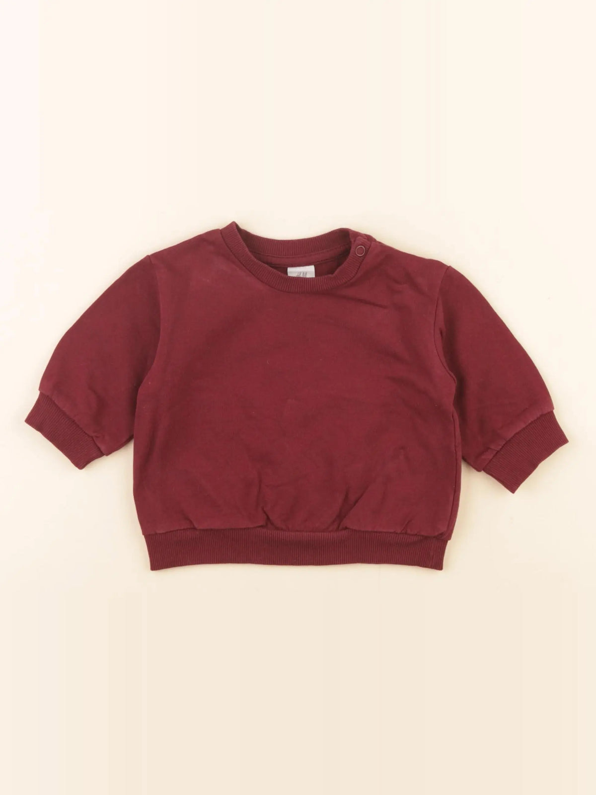 H&M - tee-shirt rouge - 2/4 mois