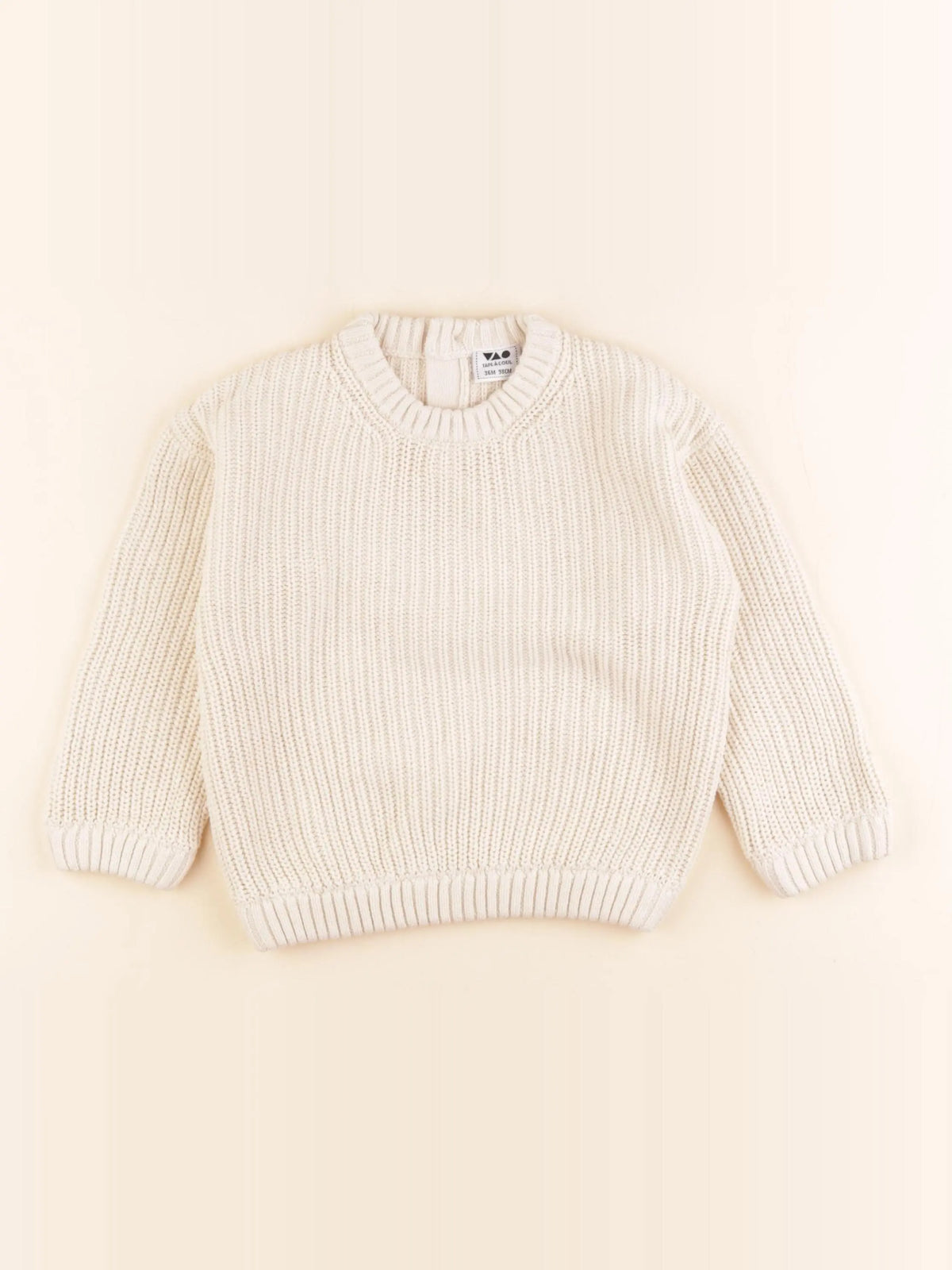 Tape à l'oeil - pull beige - 36 mois