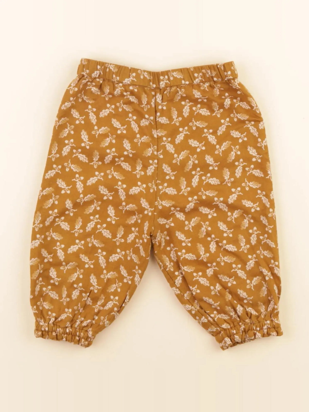 Boutchou - pantalon doublé marron - 6 mois