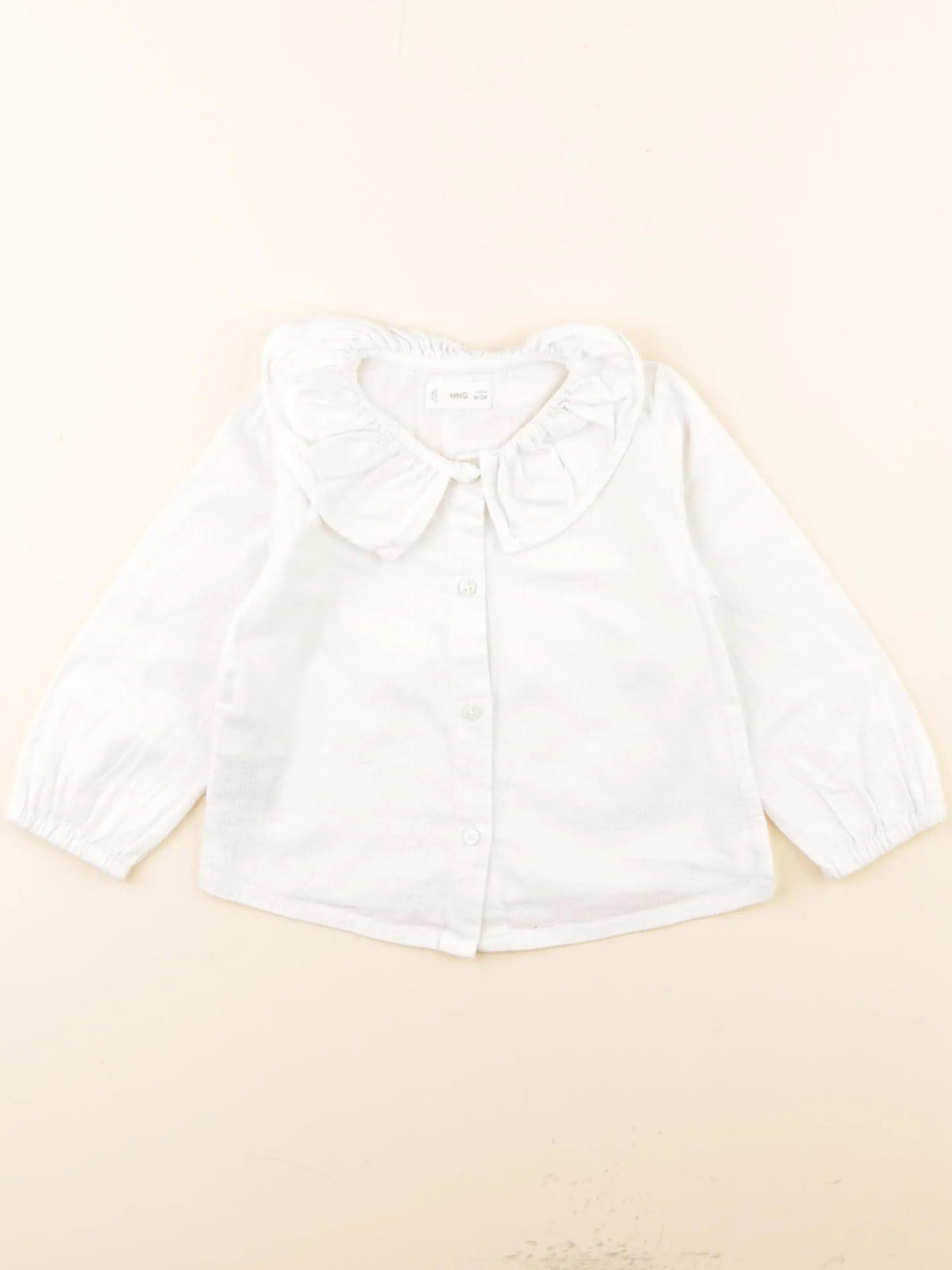 Mango - tee-shirt blanc - 12/18 mois