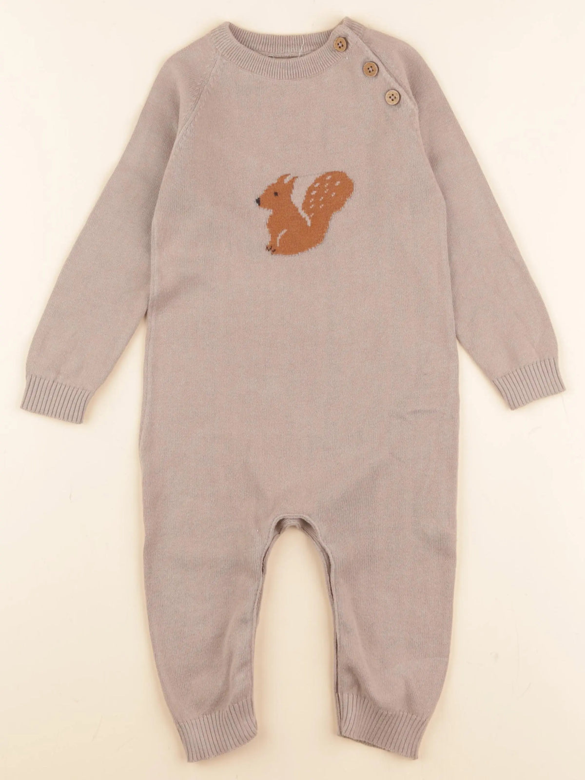 Bouchara - combinaison marron - 24 mois