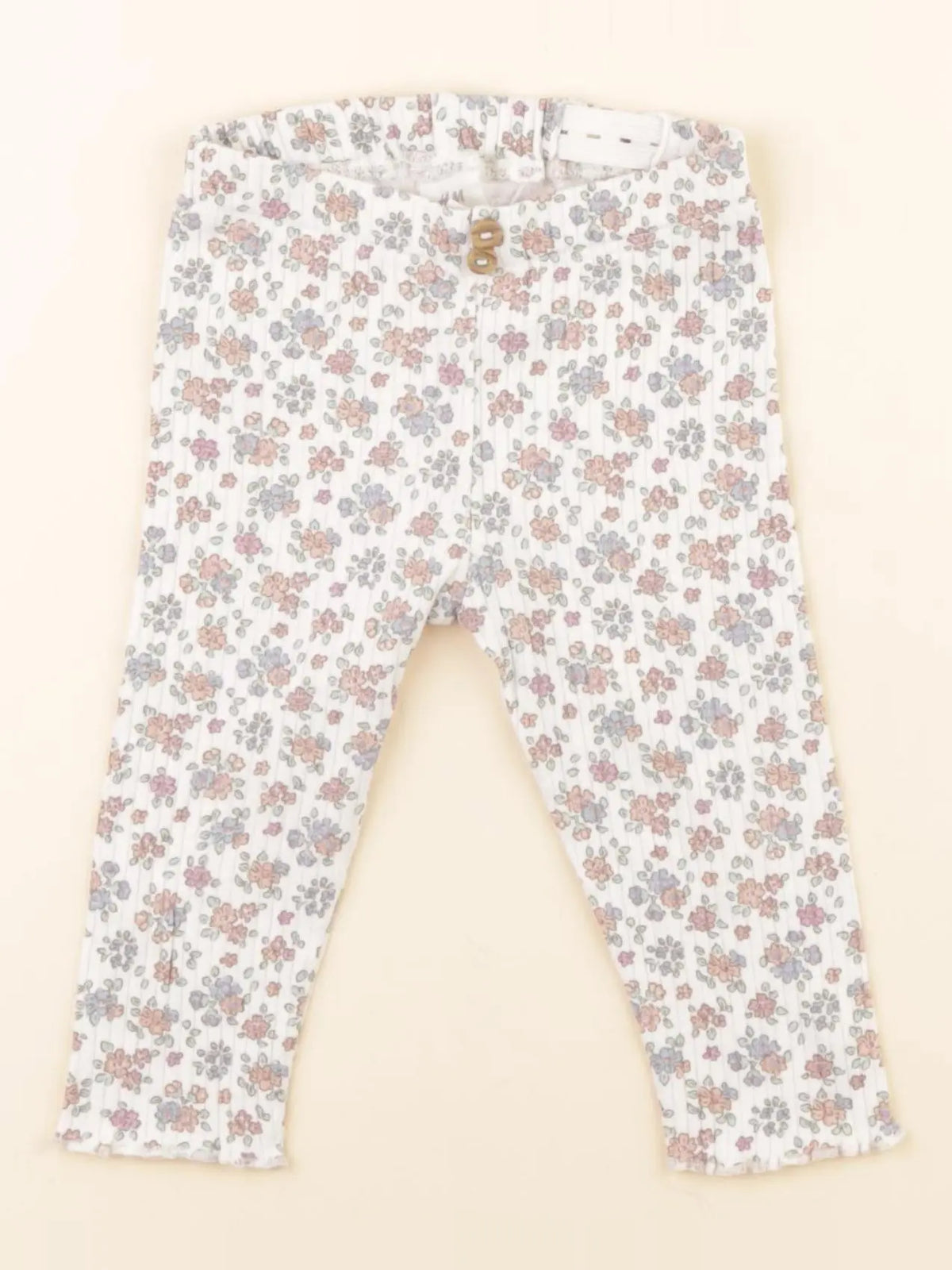 H&M - legging blanc, multicolore - 6/9 mois