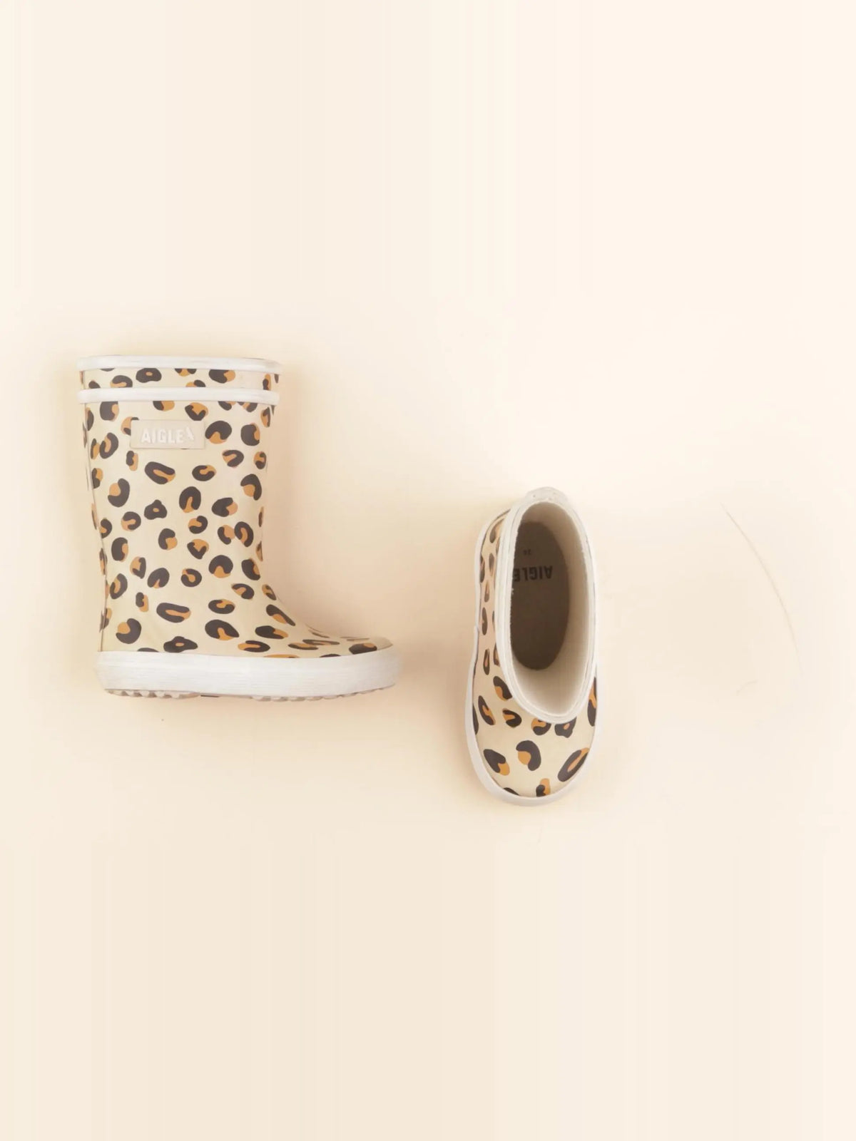 Aigle - bottes beige - pointure 24