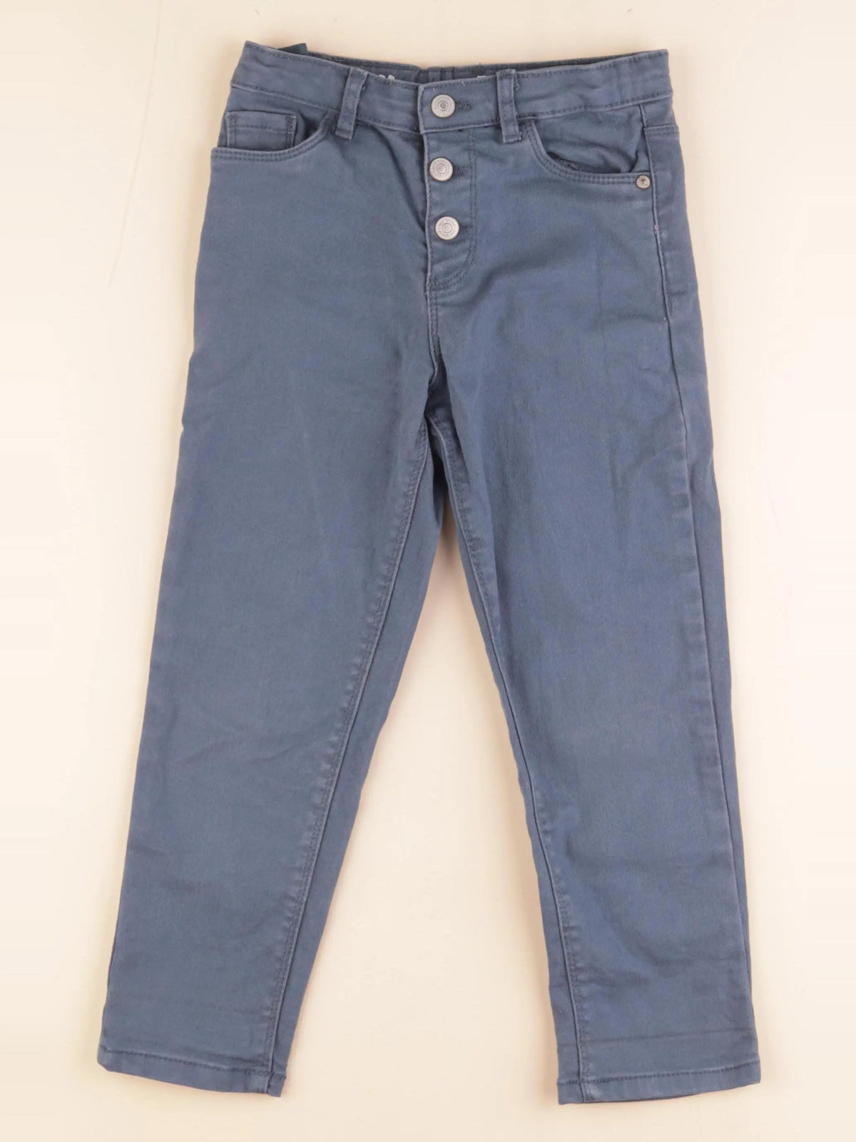 Vertbaudet - pantalon bleu - 6 ans