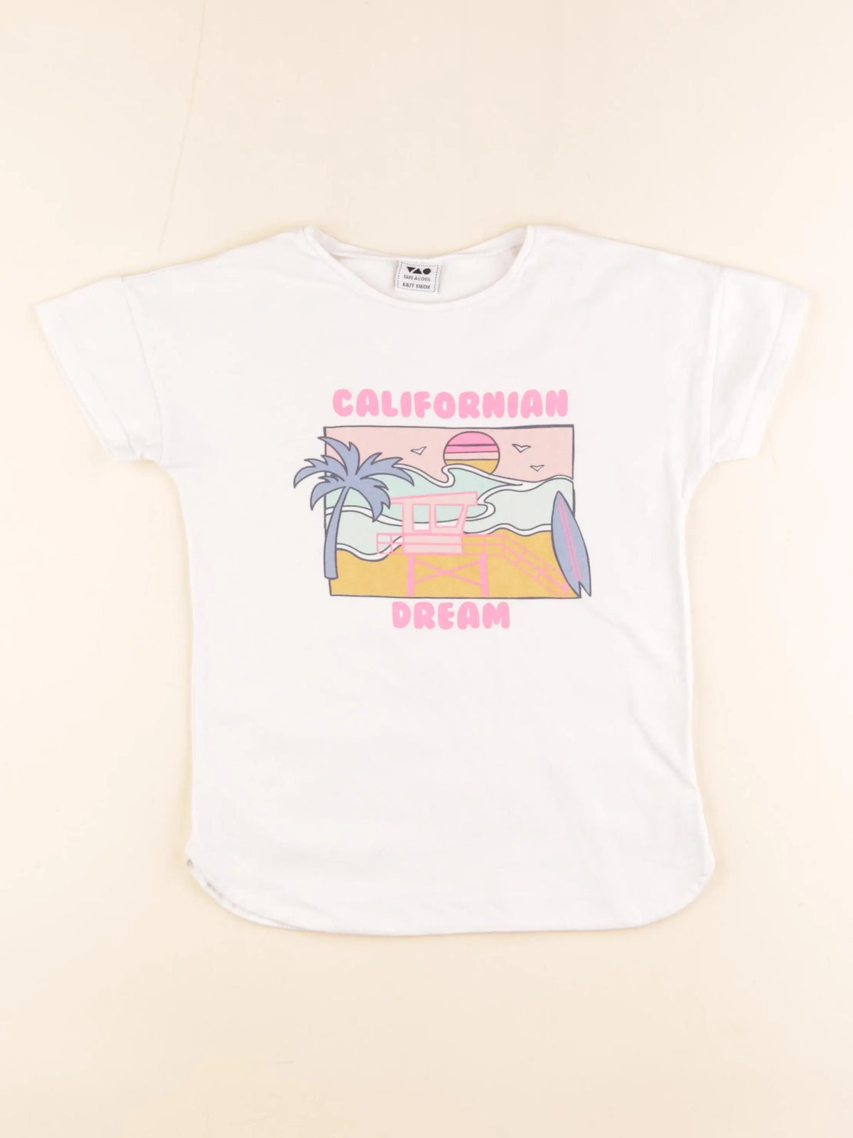 Tape à l'oeil - tee-shirt blanc - 6 ans