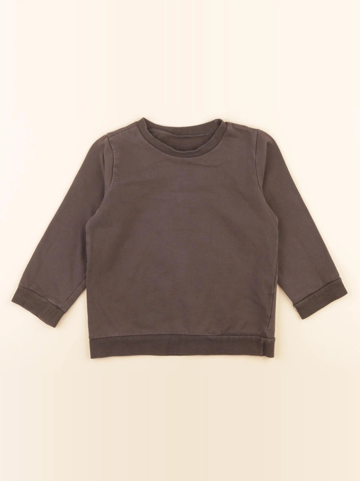 H&M - sweat gris - 3/4 ans
