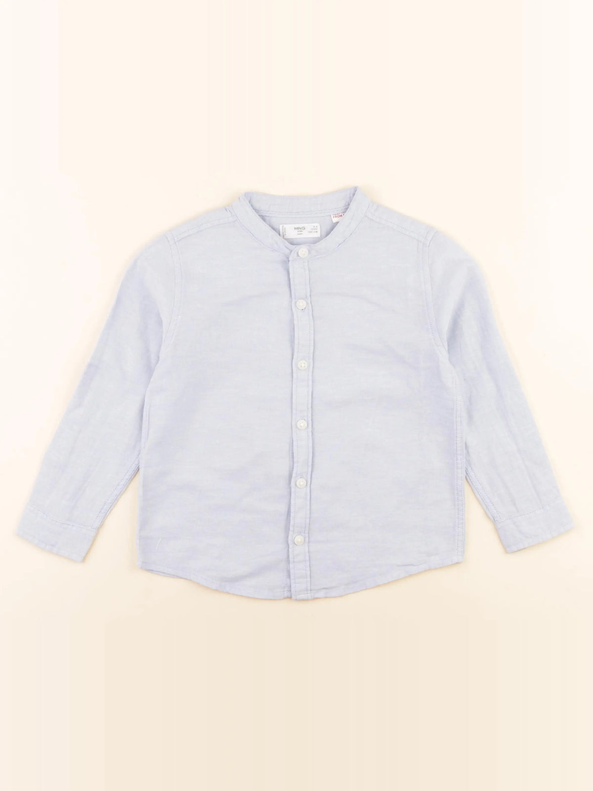 Mango - chemise bleu - 3/4 ans