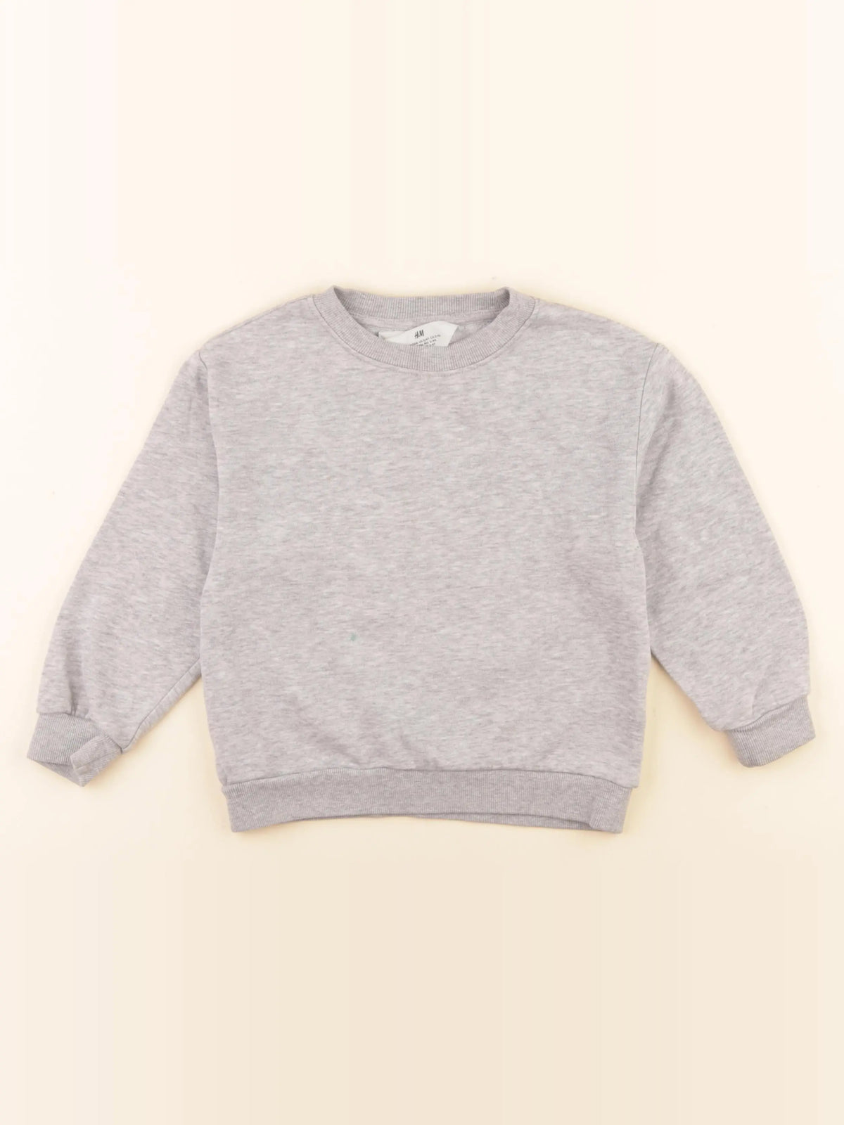 H&M - sweat gris - 2/4 ans
