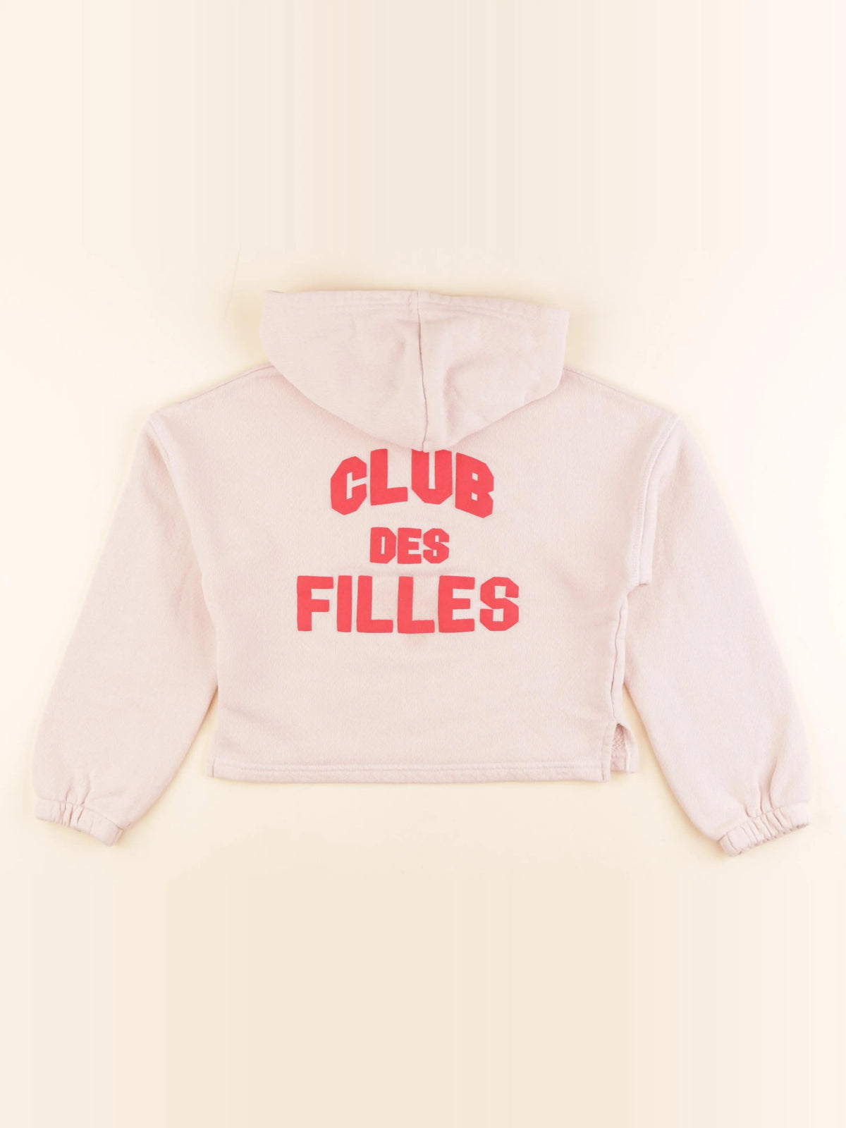 Monoprix - sweat imprimé au dos rose - 8 ans