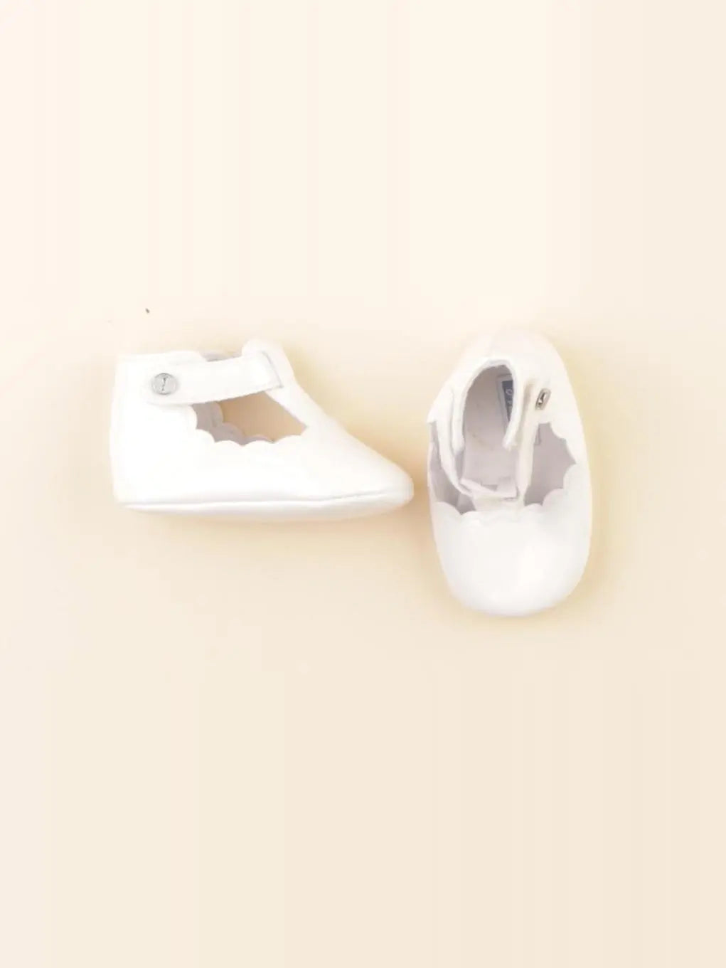 Jacadi - chaussons blanc - pointure 18