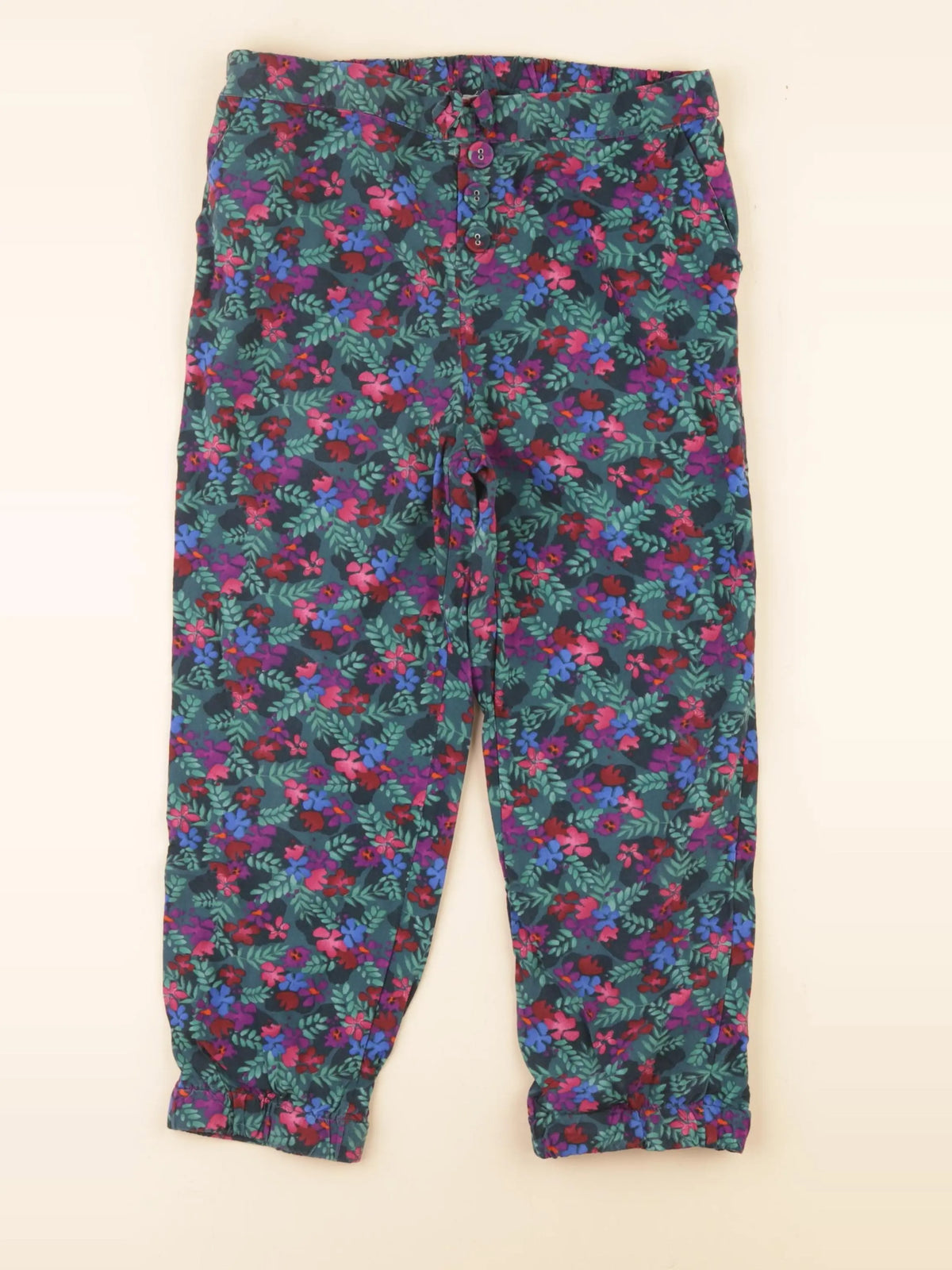 Vertbaudet - pantalon bleu - 10 ans