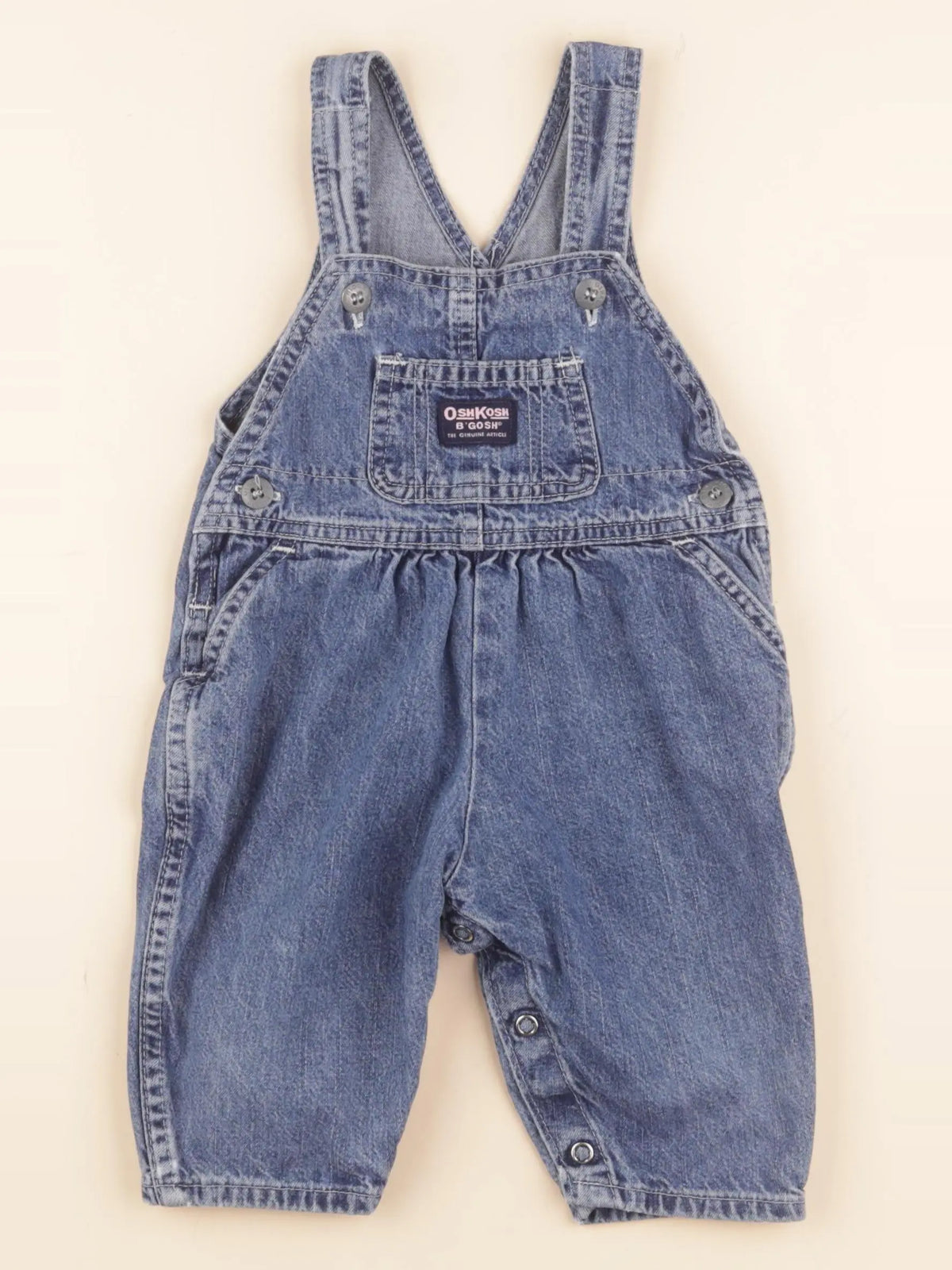 Oshkosh - salopette bleu - 6 mois