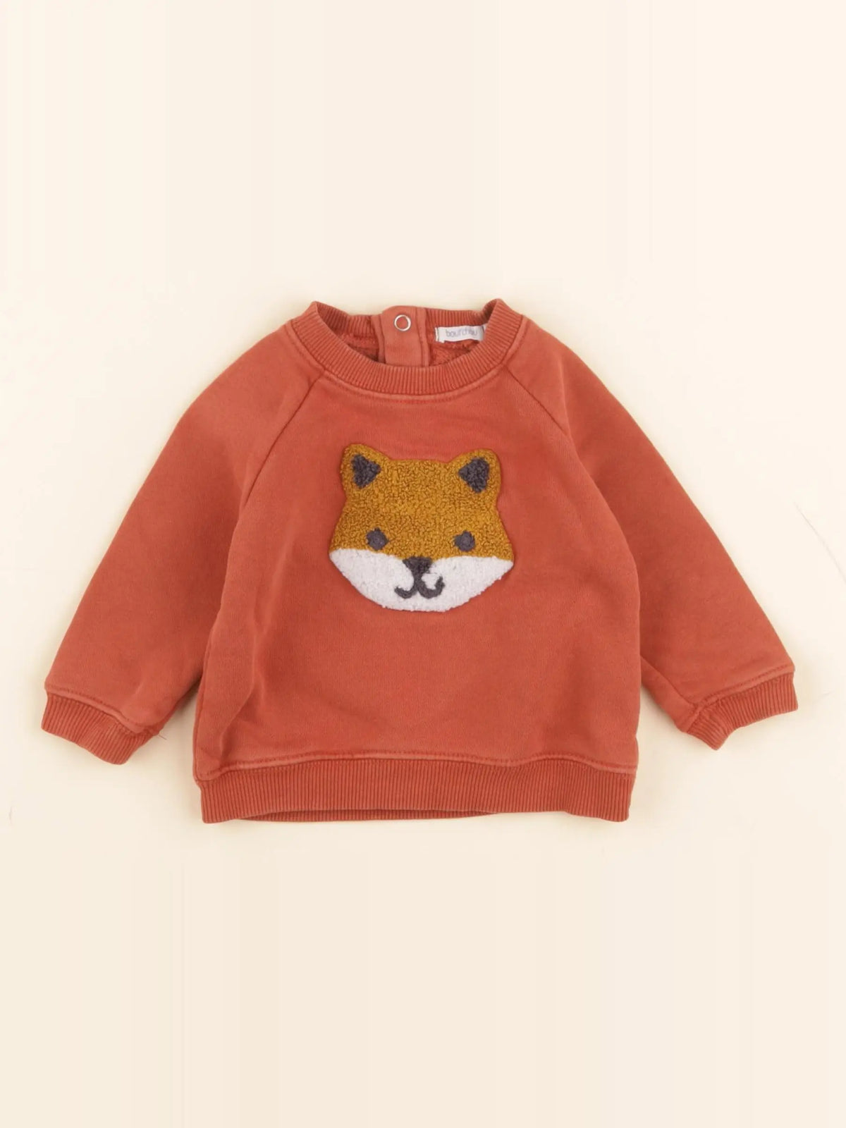 Boutchou - sweat marron - 6 mois