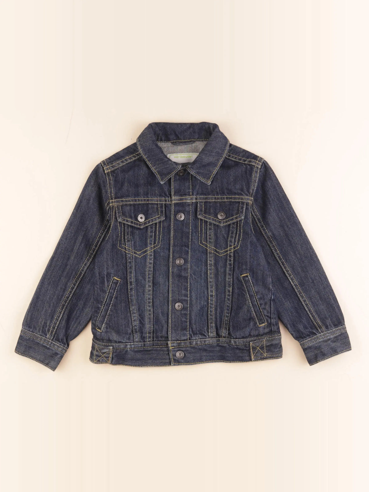 Vertbaudet - veste bleu - 5 ans