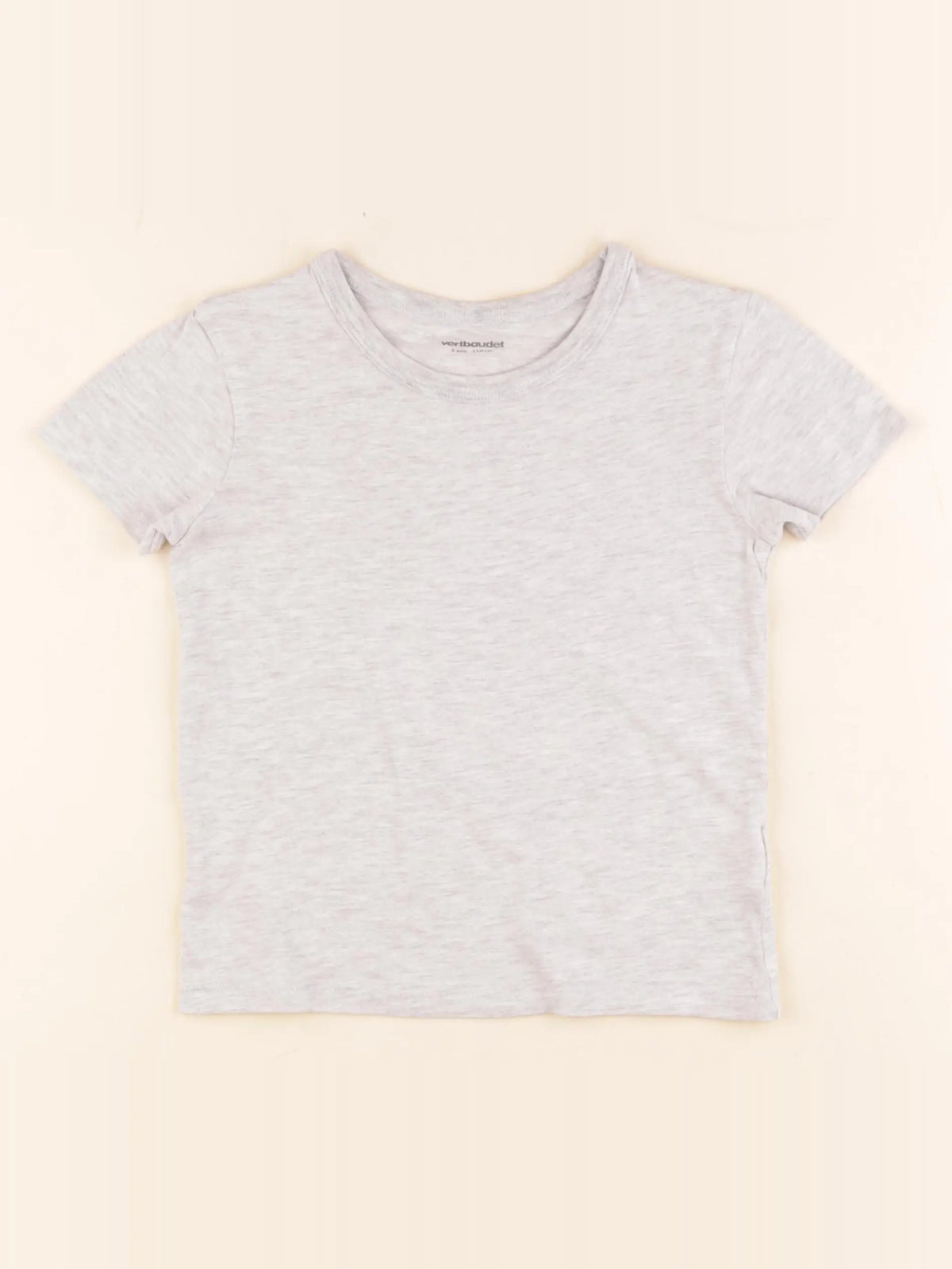 Vertbaudet - maillot de corps gris - 5 ans