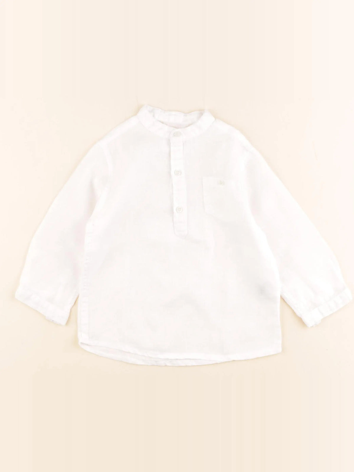Boutchou - chemise blanc - 18 mois
