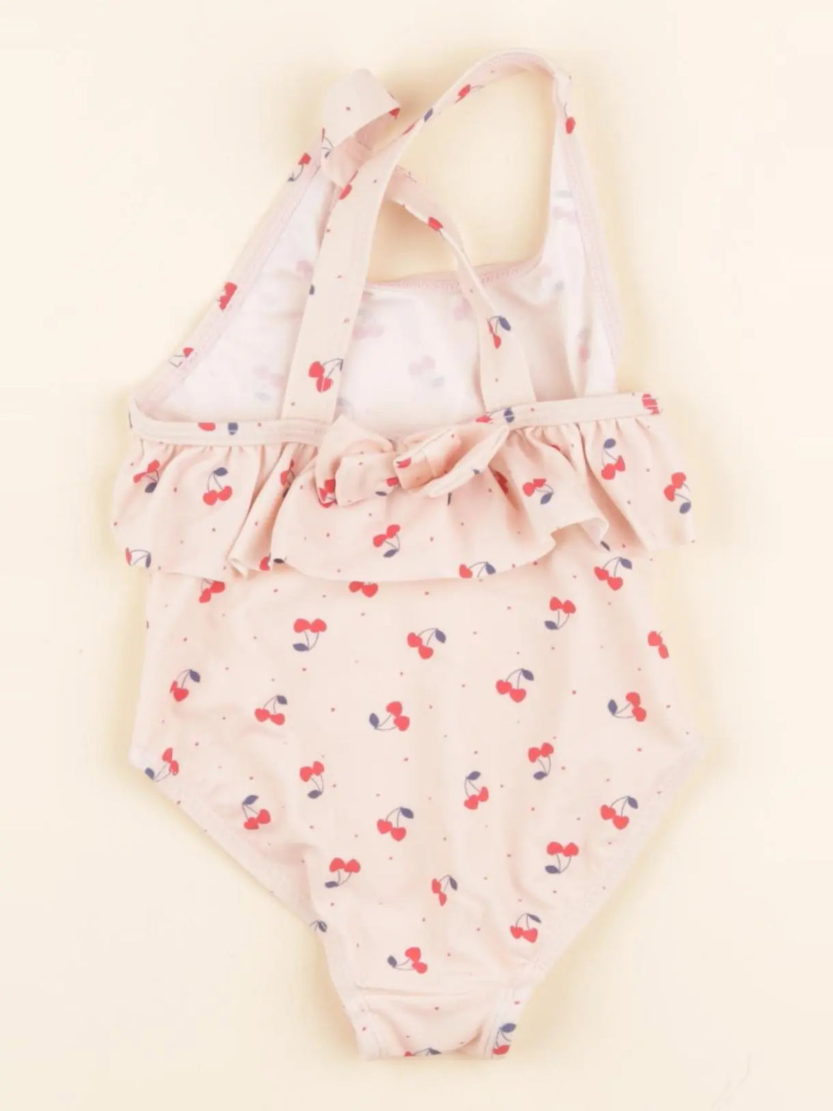 Vertbaudet - maillot de bain rose - 12 mois