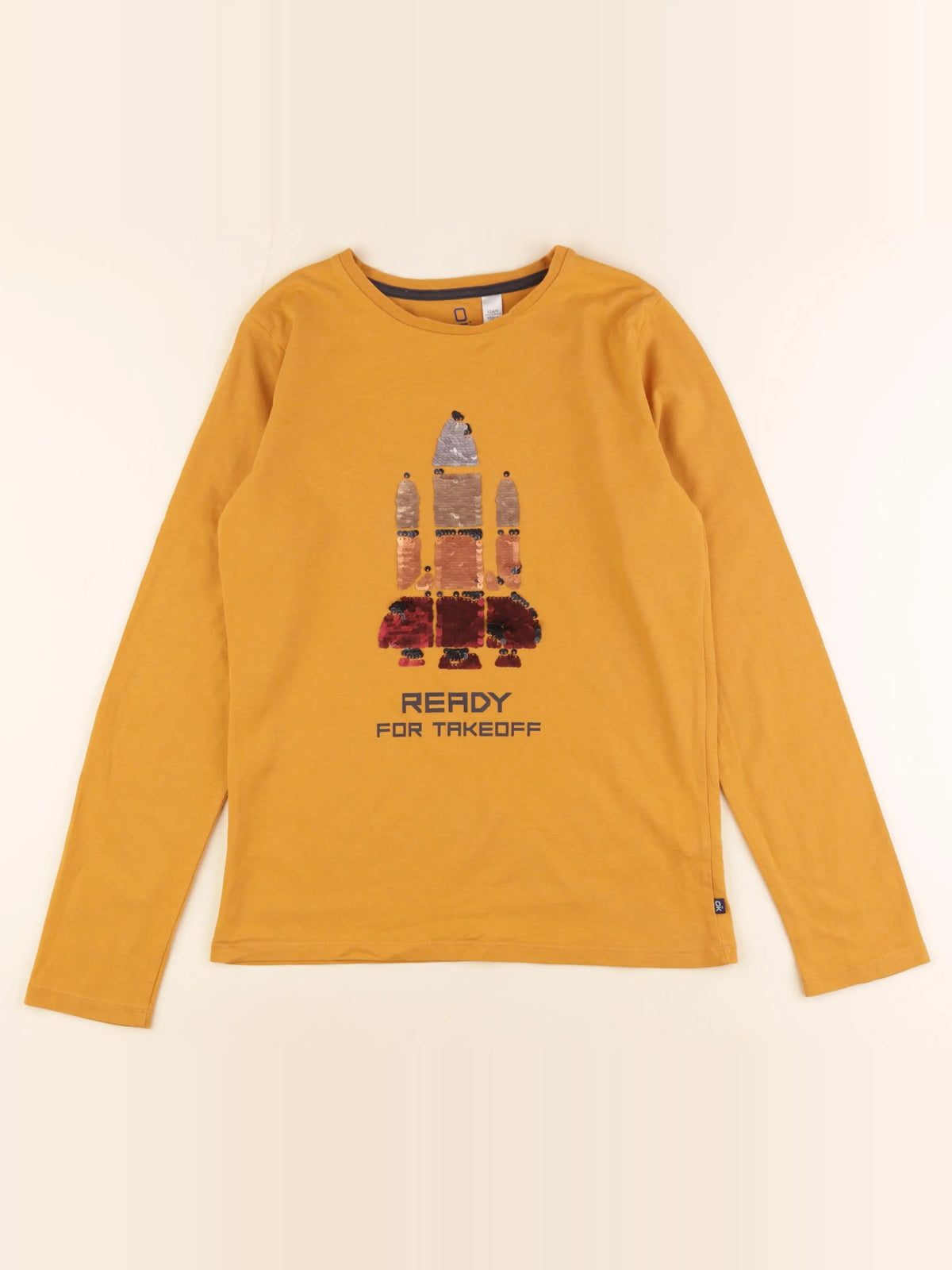 Okaidi - tee-shirt jaune - 12 ans
