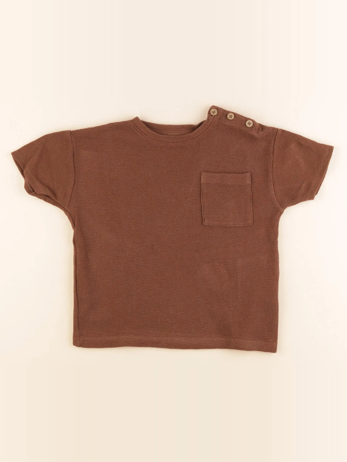 La Redoute - tee-shirt marron - 5 ans